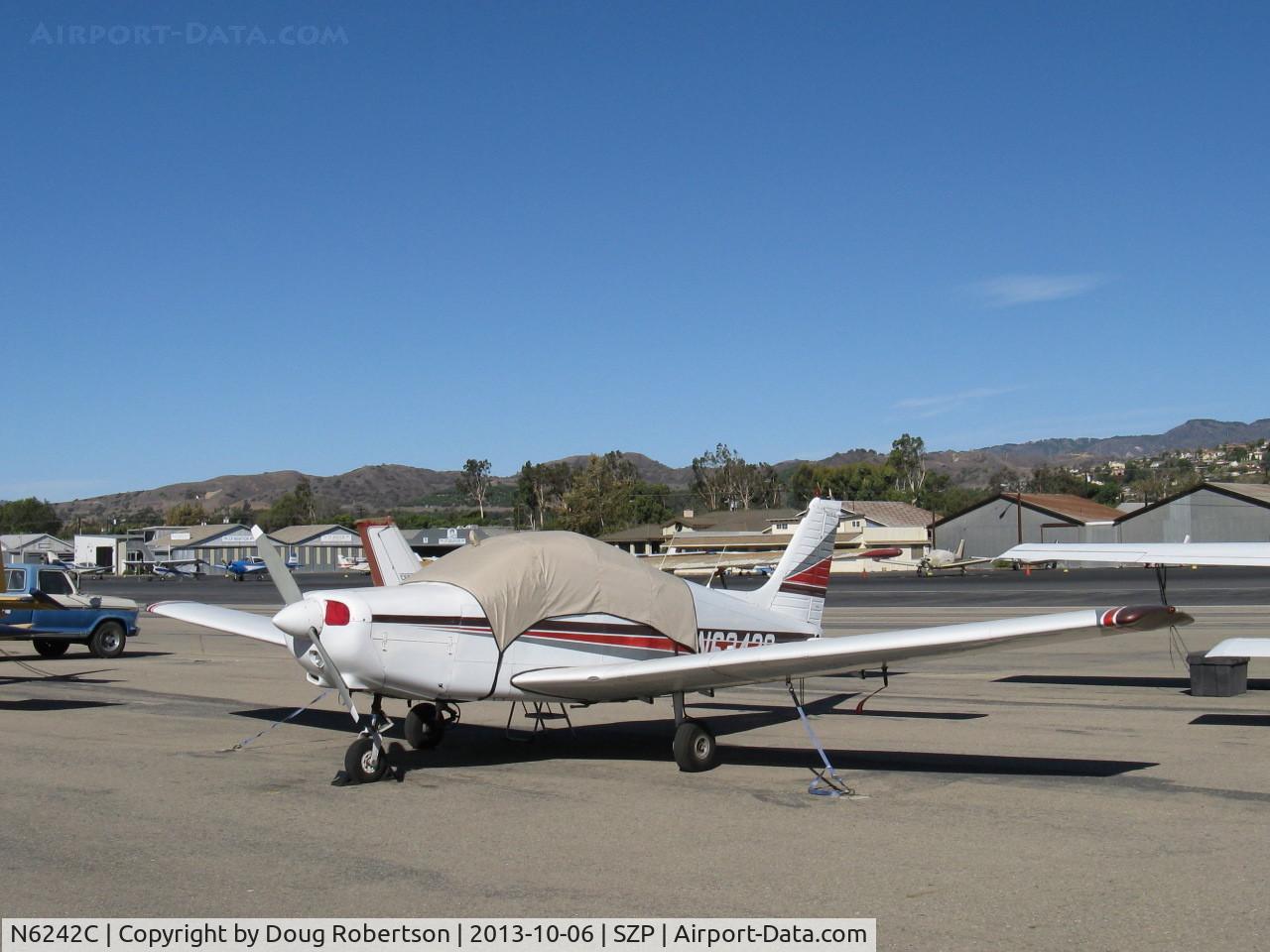 N6242C, 1978 Piper PA-28-161 C/N 28-7816399, 1978 Piper PA-161 WARRIOR II, Lycoming O-320-D2j 160 Hp