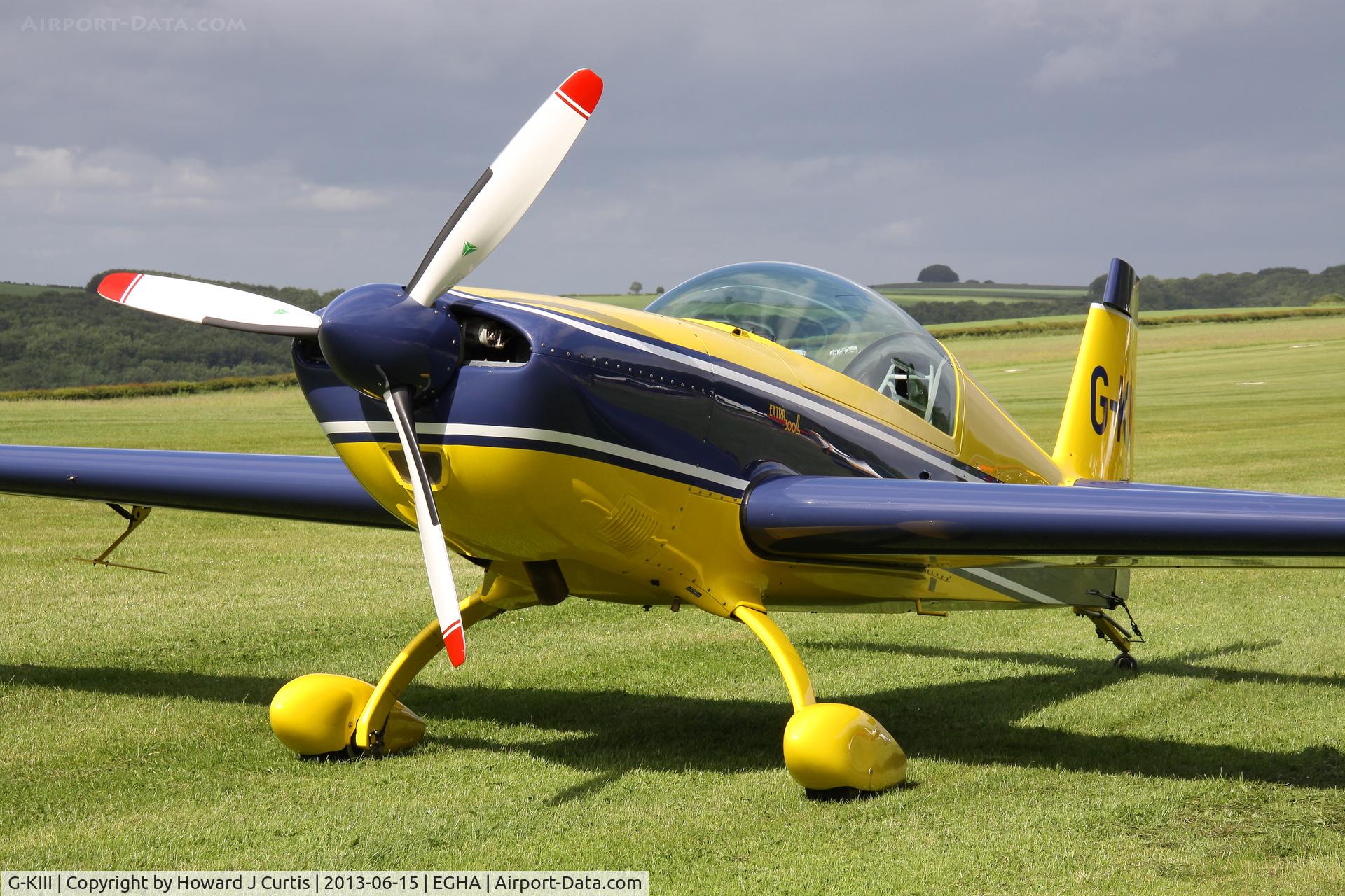 G-KIII, 2006 Extra EA-300L C/N 1246, Privately owned, at the aerobatic competition here.