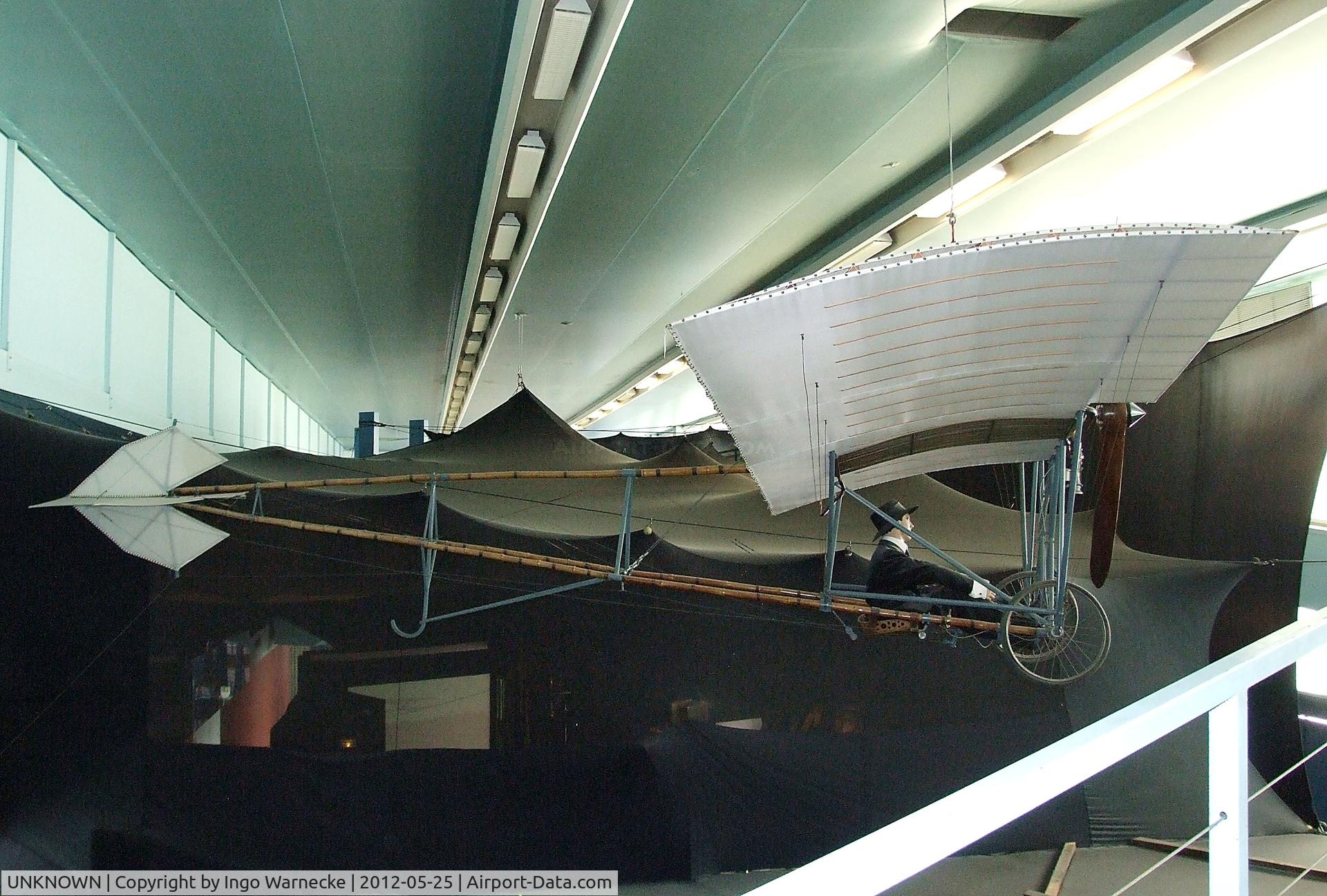 UNKNOWN, 1908 Santos-Dumont Demoiselle C/N unknown, Santos Dumont Demoiselle at the Musee de l'Air, Paris/Le Bourget