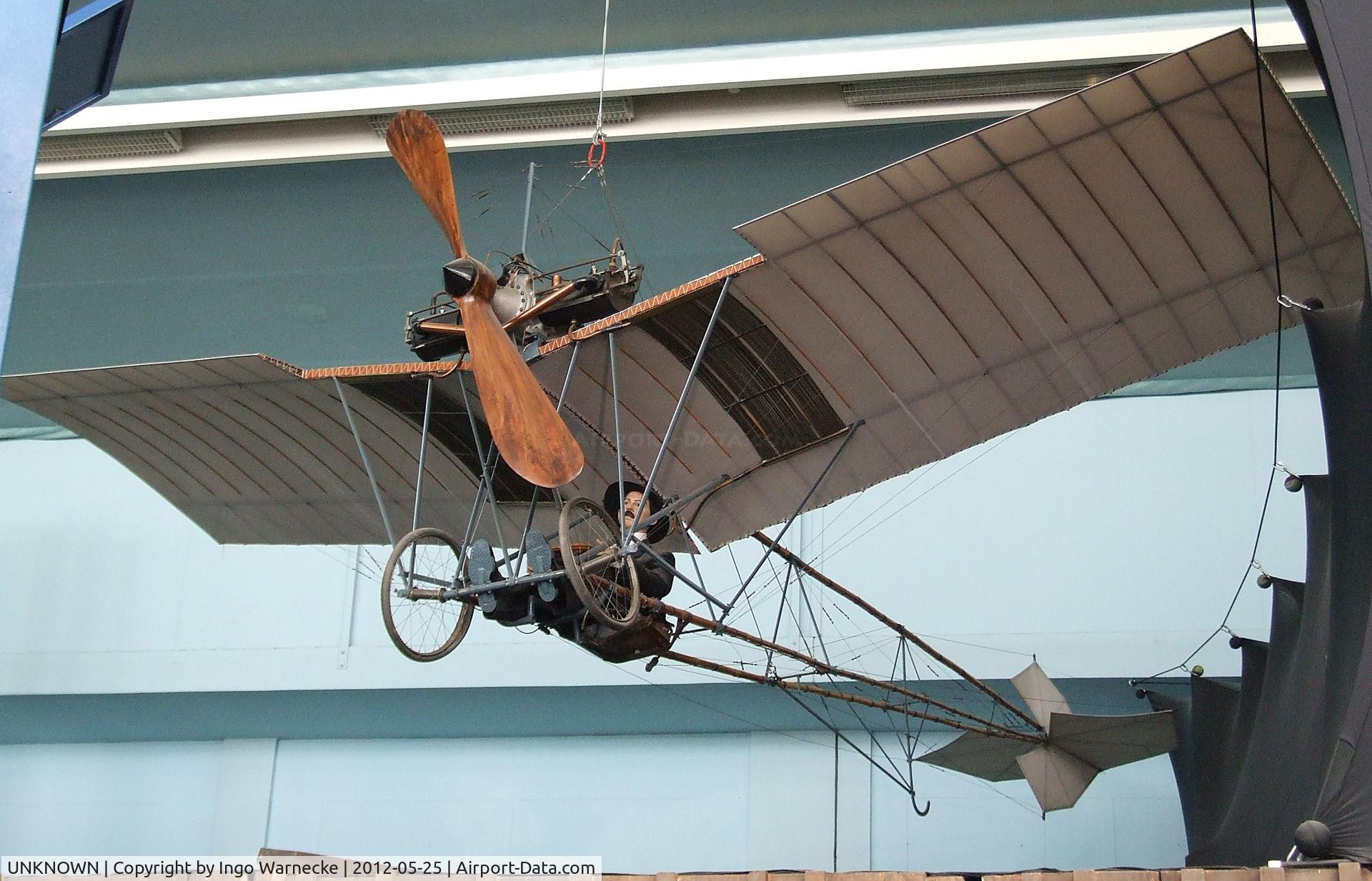 UNKNOWN, 1908 Santos-Dumont Demoiselle C/N unknown, Santos Dumont Demoiselle at the Musee de l'Air, Paris/Le Bourget