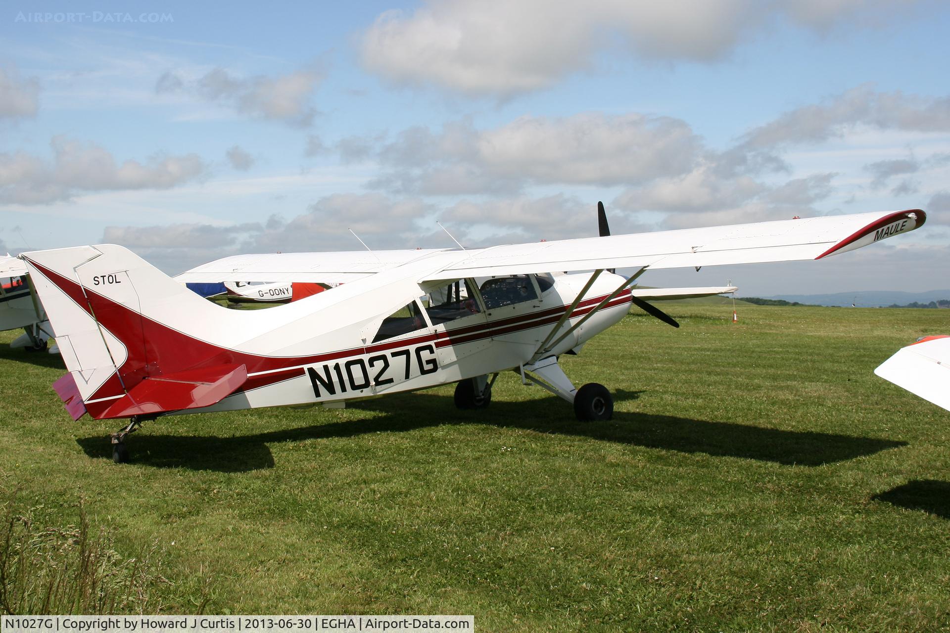 N1027G, 1996 Maule M-7-235B Super Rocket C/N 23032C, Privately owned, at the Pooley's Day Fly-In.