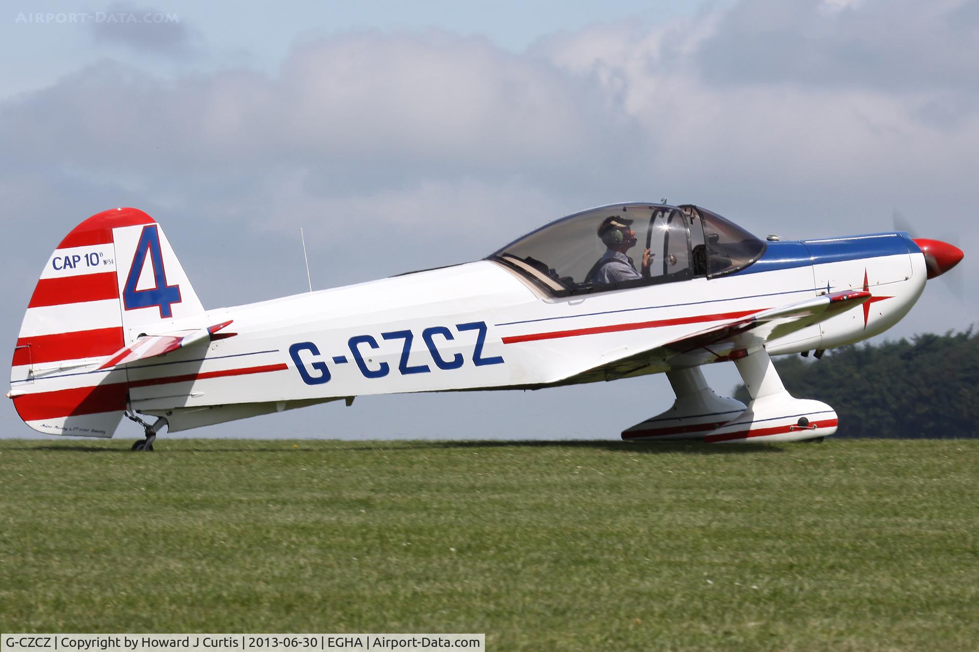 G-CZCZ, 1972 Mudry CAP-10B C/N 54, Privately owned, at the Pooley's Day Fly-In.