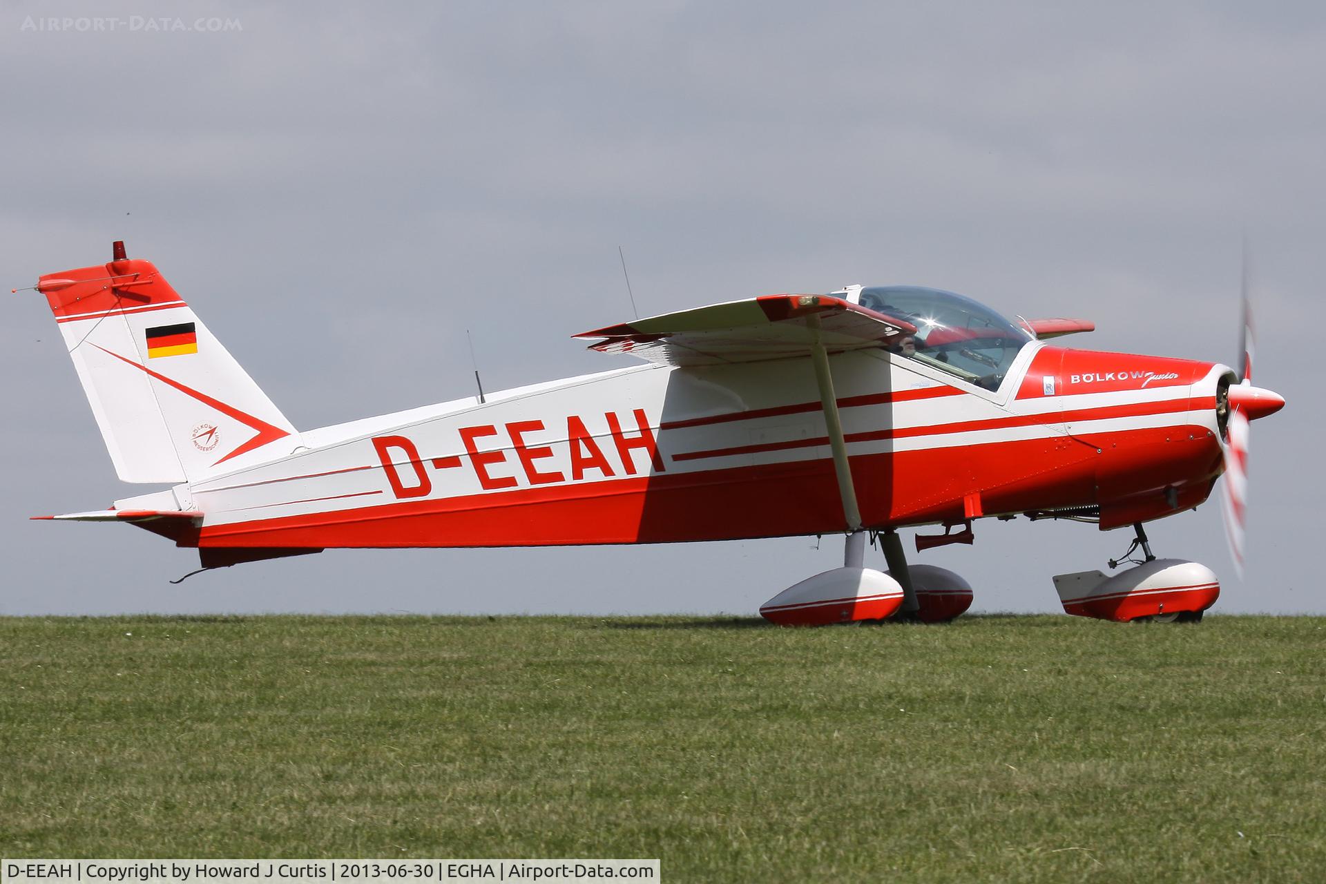 D-EEAH, 1967 Bolkow Bo-208C Junior C/N 658, Privately owned, at the Pooley's Day Fly-In.