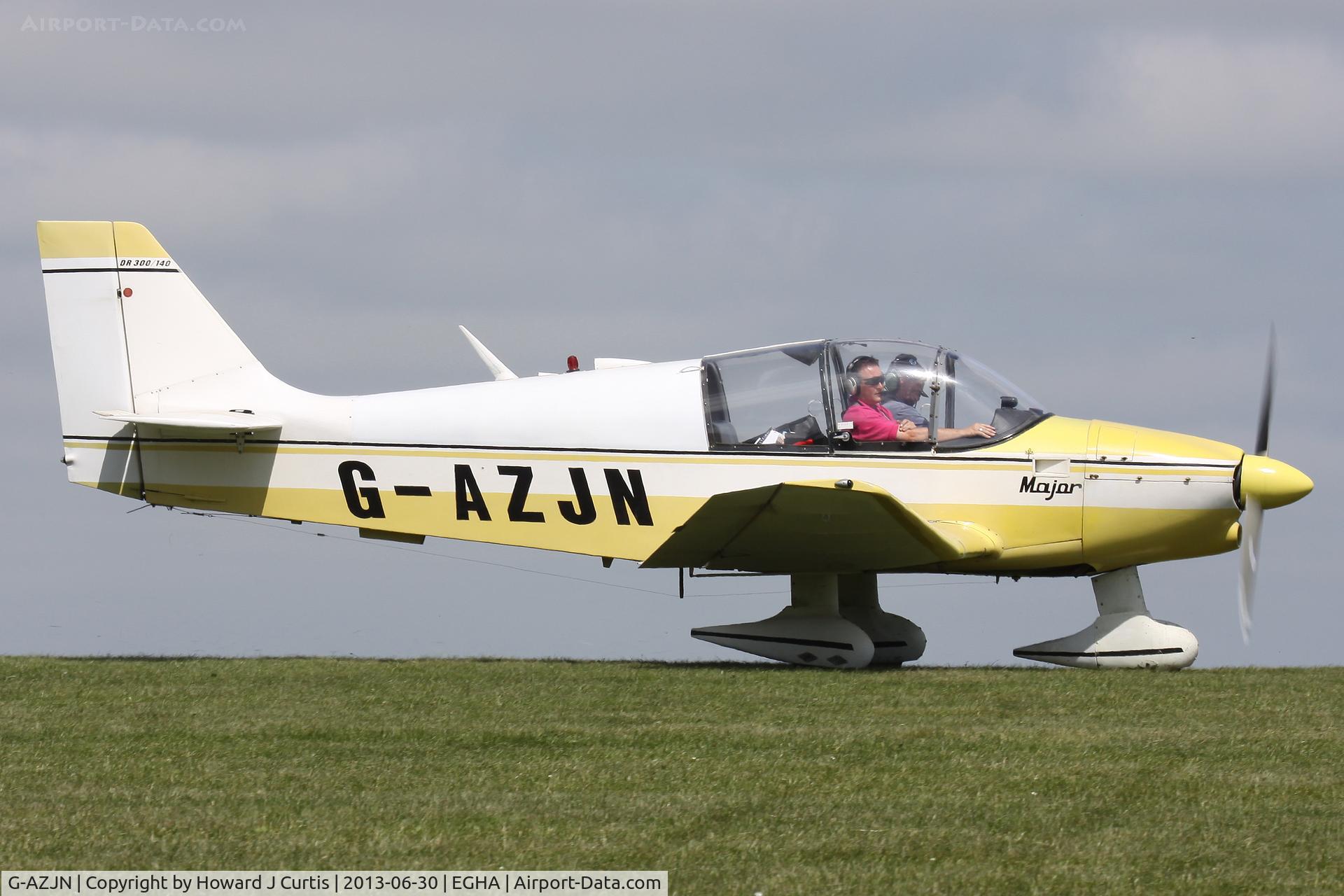 G-AZJN, 1972 Robin DR-300-140 C/N 642, Privately owned, at the Pooley's Day Fly-In.