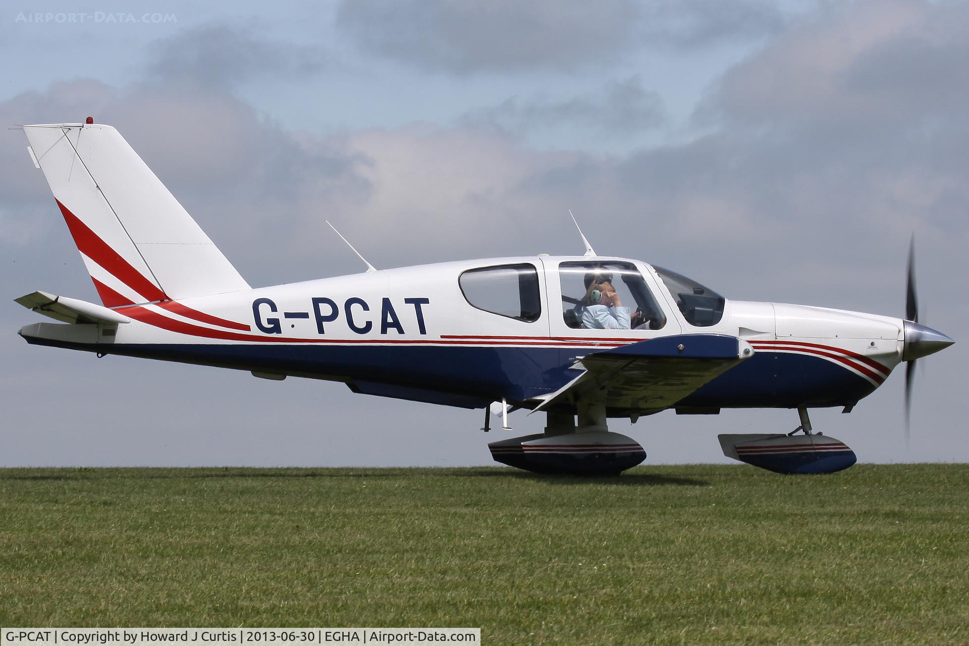 G-PCAT, 1980 Socata TB-10 Tobago C/N 60, Privately owned, at the Pooley's Day Fly-In.