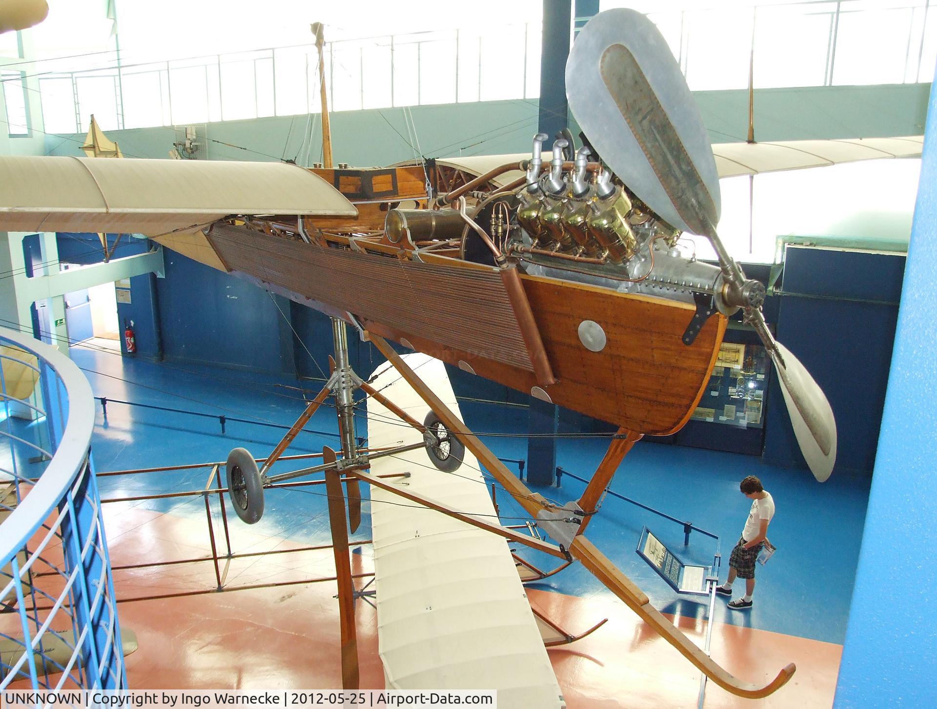 UNKNOWN, 1909 Levavasseur Antoinette VII partial reconstruction C/N unknown, Levavasseur Antoinette VII (original fuselage/engine + wings and tail built after WW2 to original drawings) at the Musee de l'Air, Paris/Le Bourget