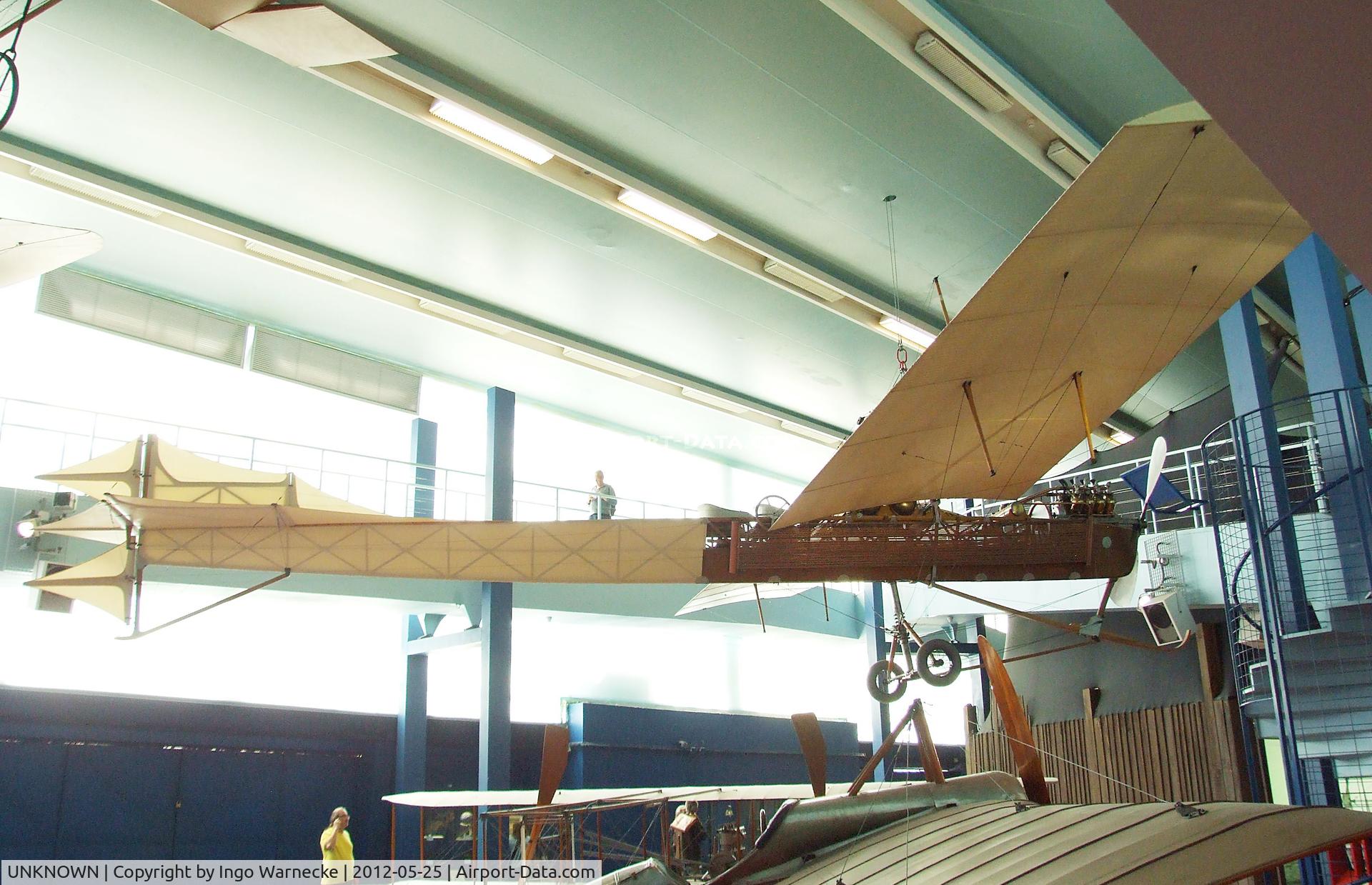 UNKNOWN, 1909 Levavasseur Antoinette VII partial reconstruction C/N unknown, Levavasseur Antoinette VII (original fuselage/engine + wings and tail built after WW2 to original drawings) at the Musee de l'Air, Paris/Le Bourget