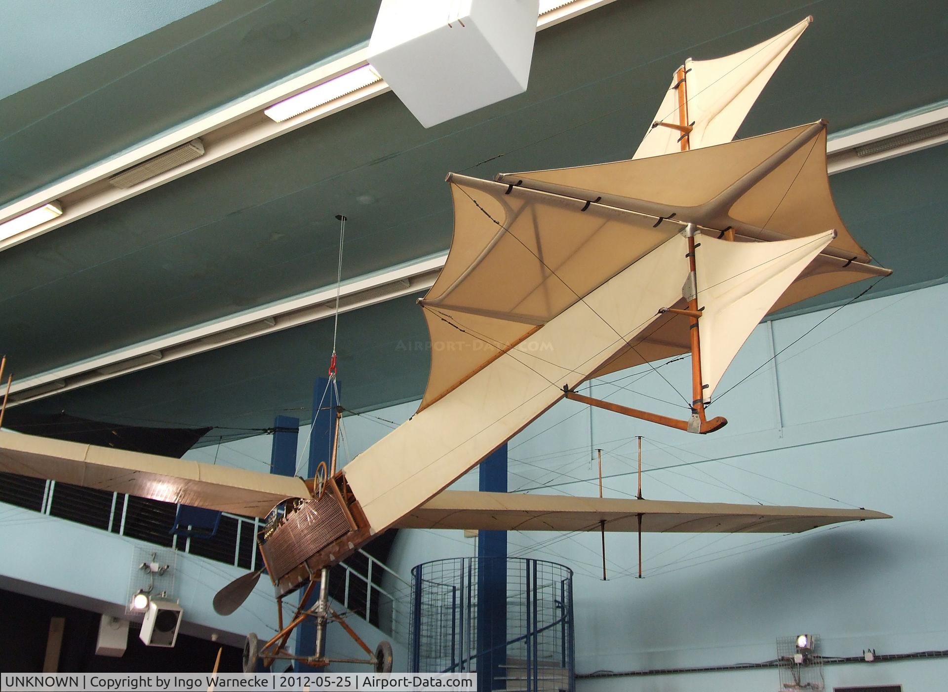 UNKNOWN, 1909 Levavasseur Antoinette VII partial reconstruction C/N unknown, Levavasseur Antoinette VII (original fuselage/engine + wings and tail built after WW2 to original drawings) at the Musee de l'Air, Paris/Le Bourget