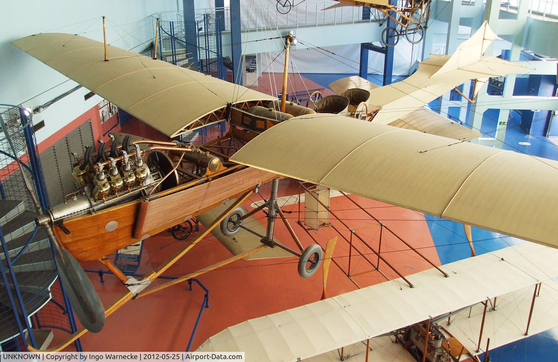 UNKNOWN, 1909 Levavasseur Antoinette VII partial reconstruction C/N unknown, Levavasseur Antoinette VII (original fuselage/engine + wings and tail built after WW2 to original drawings) at the Musee de l'Air, Paris/Le Bourget