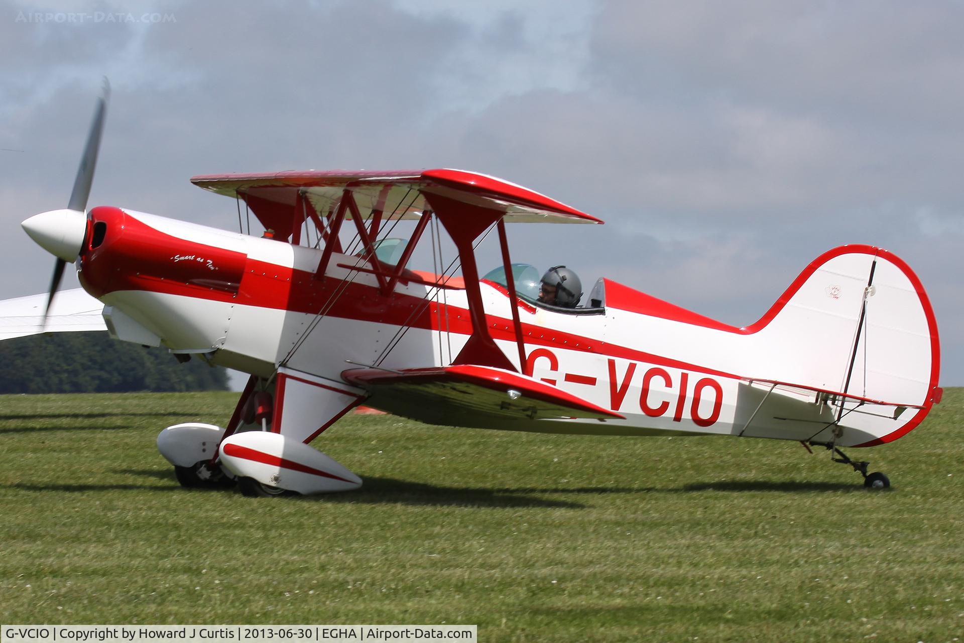 G-VCIO, 1997 EAA Acro Sport II C/N PFA 072A-12388, Privately owned, at the Pooley's Day Fly-In.