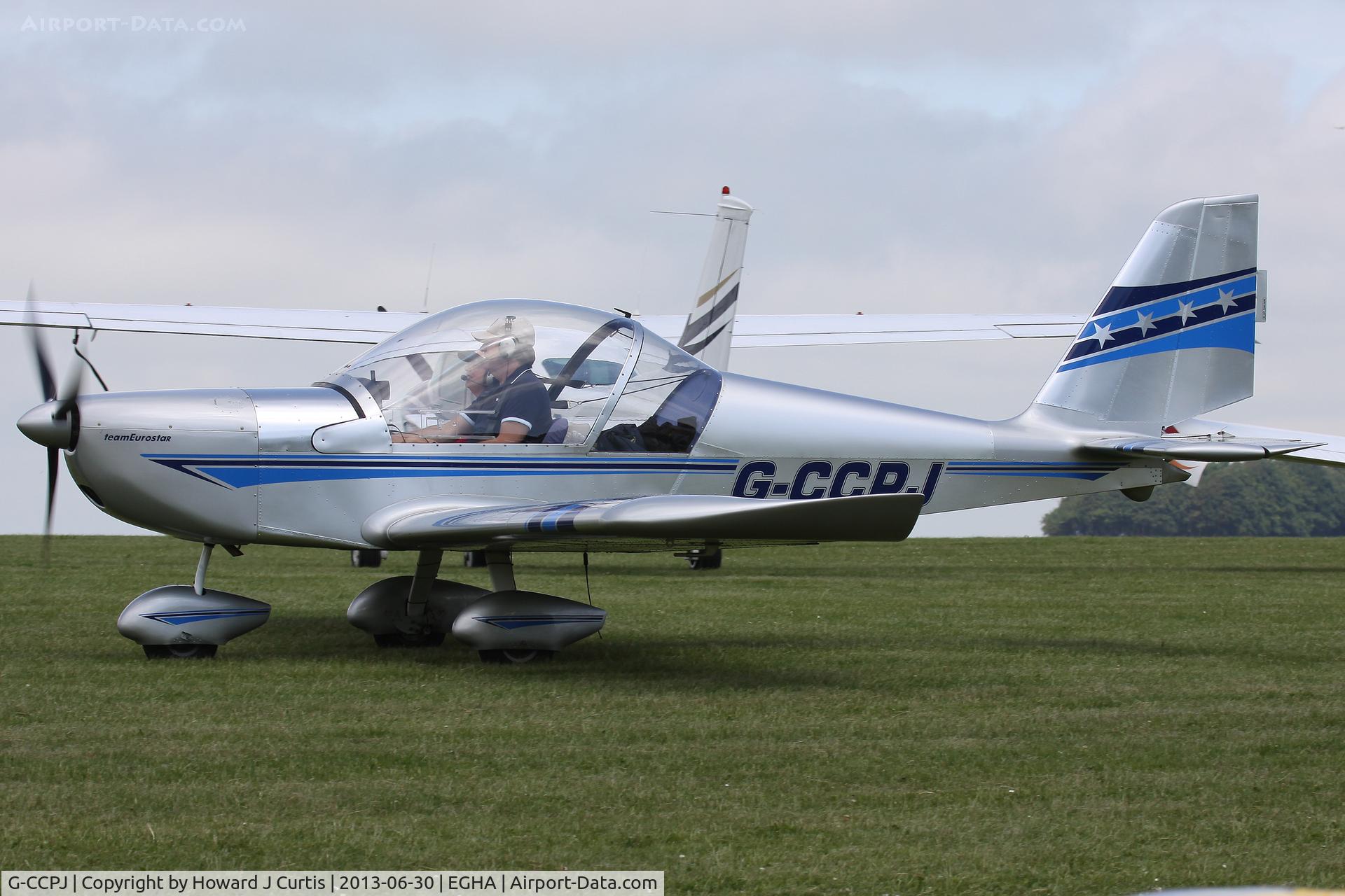 G-CCPJ, 2004 Cosmik EV-97 TeamEurostar UK C/N 1909, Privately owned, at the Pooley's Day Fly-In.