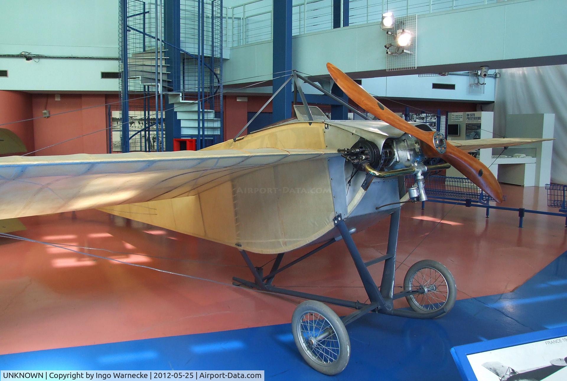 UNKNOWN, 1919 Nieuport II N 1911 C/N unknown, Nieuport II N (built at the Nieuport factory in 1919 for the Musee de l'Air) at the Musee de l'Air, Paris/Le Bourget