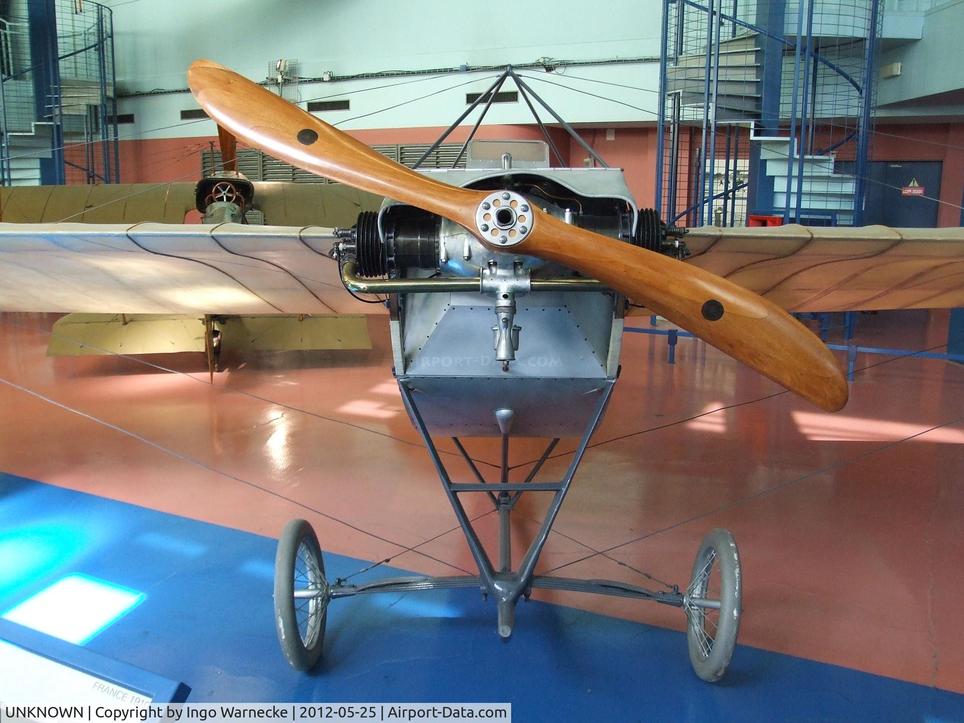 UNKNOWN, 1919 Nieuport II N 1911 C/N unknown, Nieuport II N (built at the Nieuport factory in 1919 for the Musee de l'Air) at the Musee de l'Air, Paris/Le Bourget