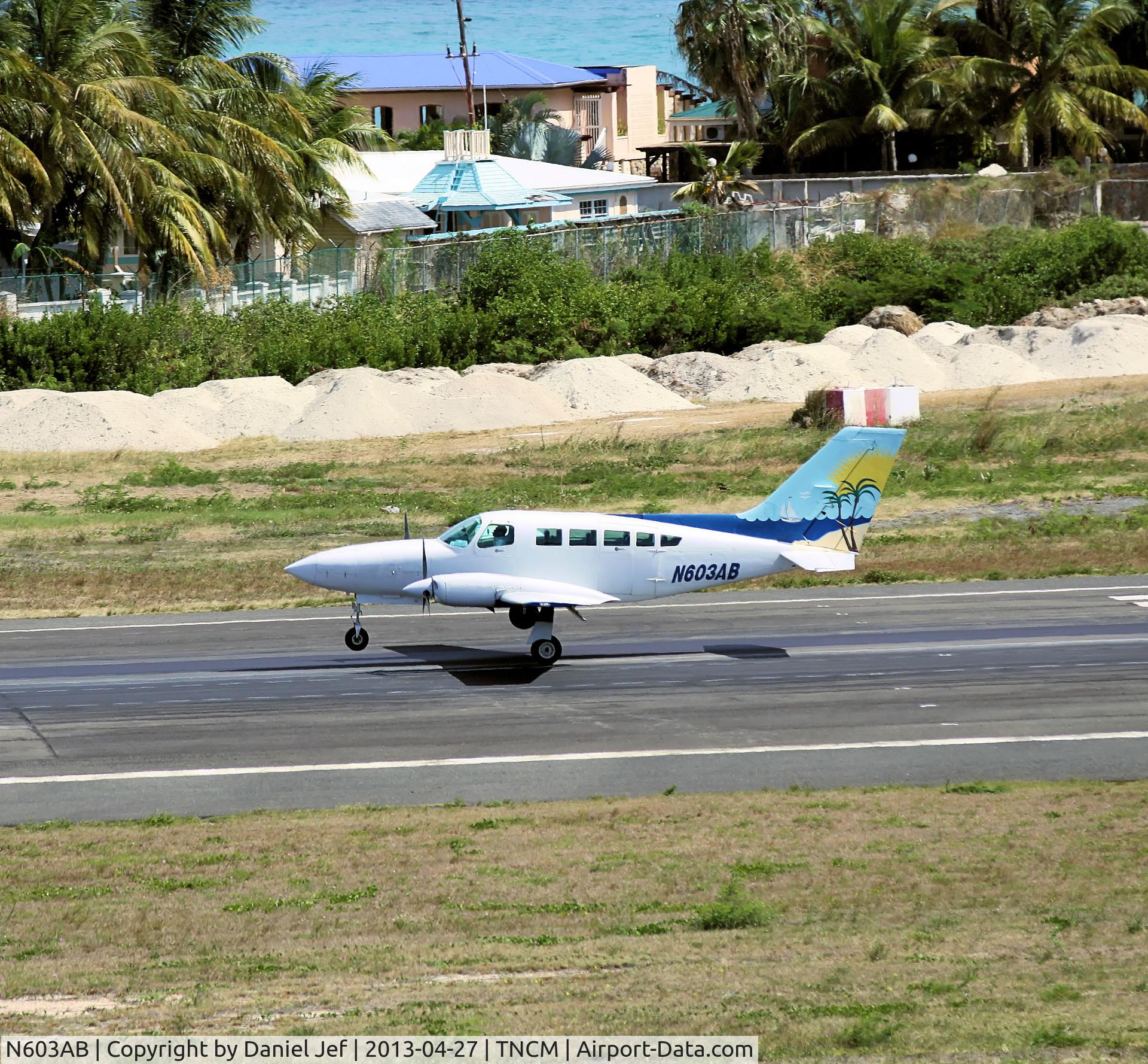 N603AB, Cessna 402C C/N 402C0603, N603AB