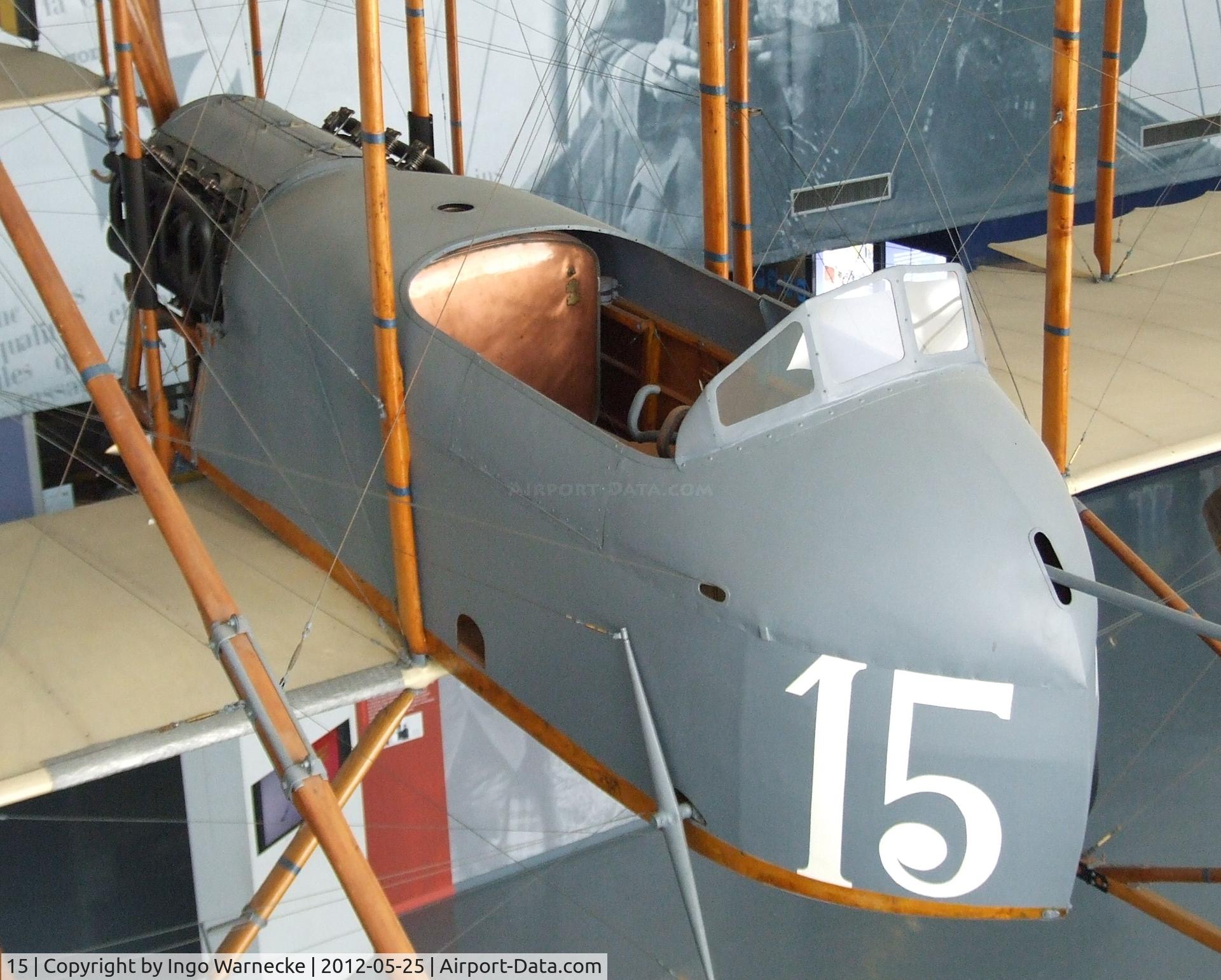 15, Farman MF-7 C/N 446, Farman MF.7 Longhorn at the Musee de l'Air, Paris/Le Bourget