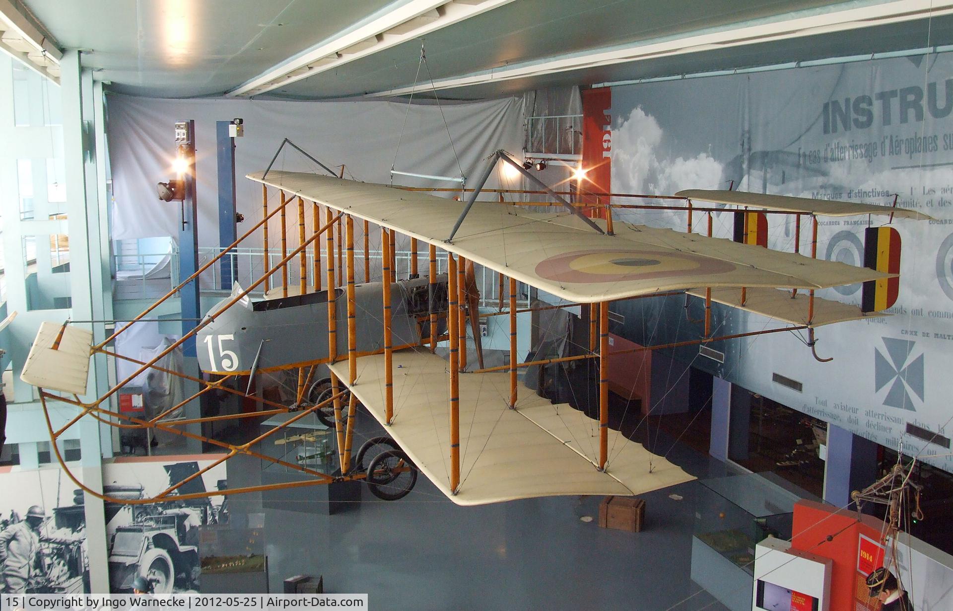 15, Farman MF-7 C/N 446, Farman MF.7 Longhorn at the Musee de l'Air, Paris/Le Bourget