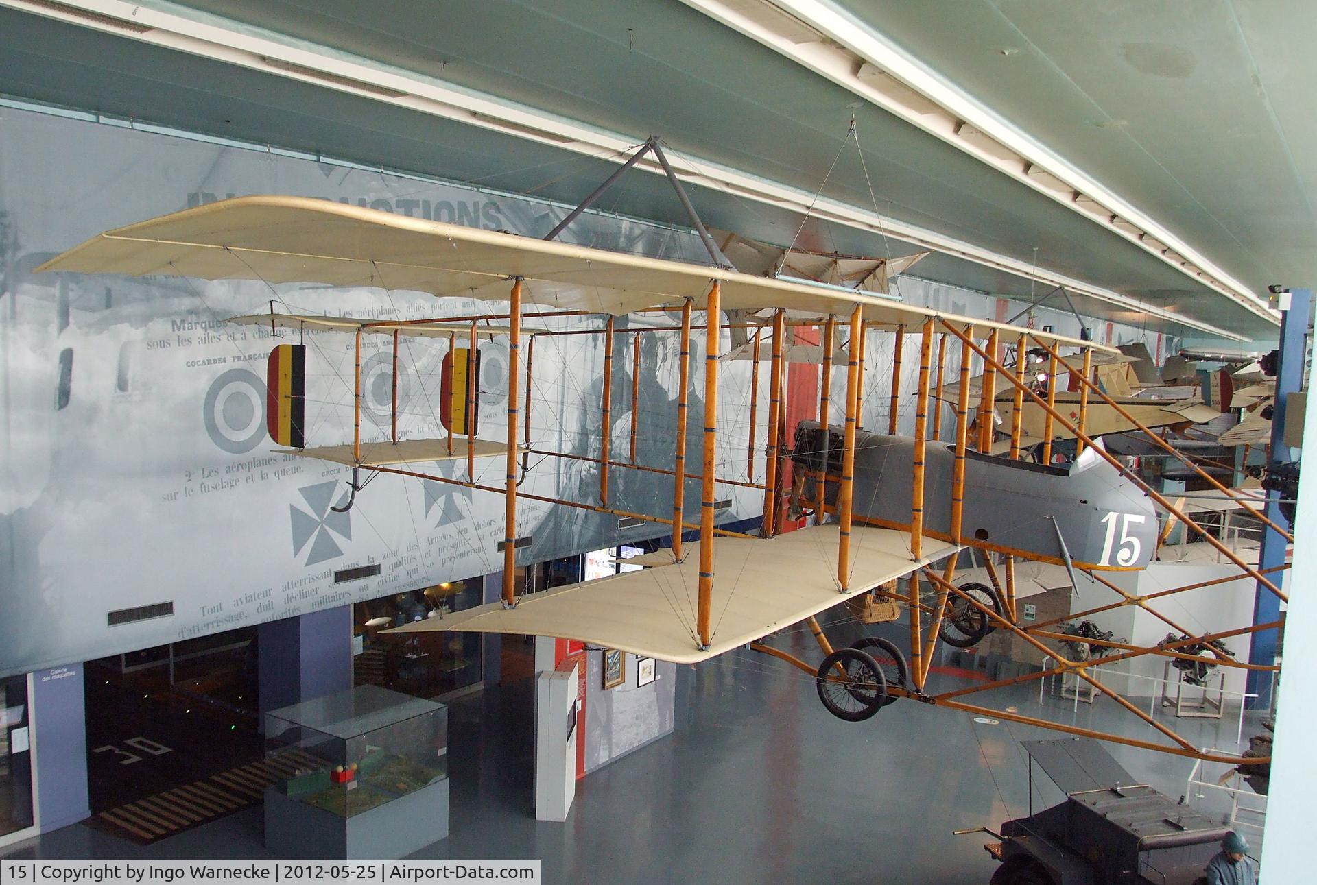 15, Farman MF-7 C/N 446, Farman MF.7 Longhorn at the Musee de l'Air, Paris/Le Bourget