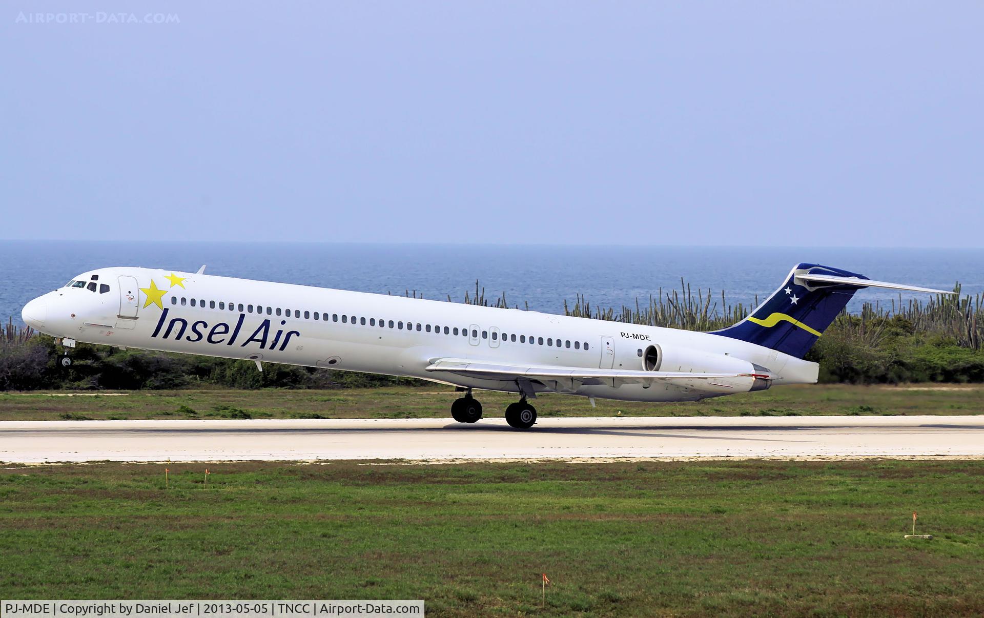 PJ-MDE, 1990 McDonnell Douglas MD-82 (DC-9-82) C/N 49971, PJ-MDE