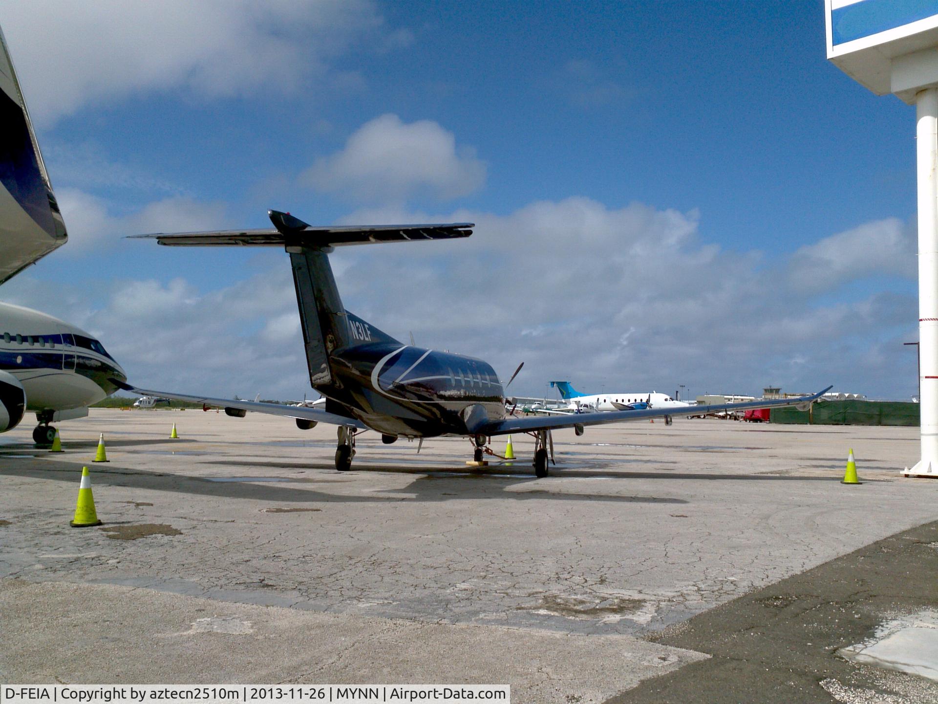 D-FEIA, 2010 Pilatus PC-12/47E C/N 1176, Next to the customs area.
