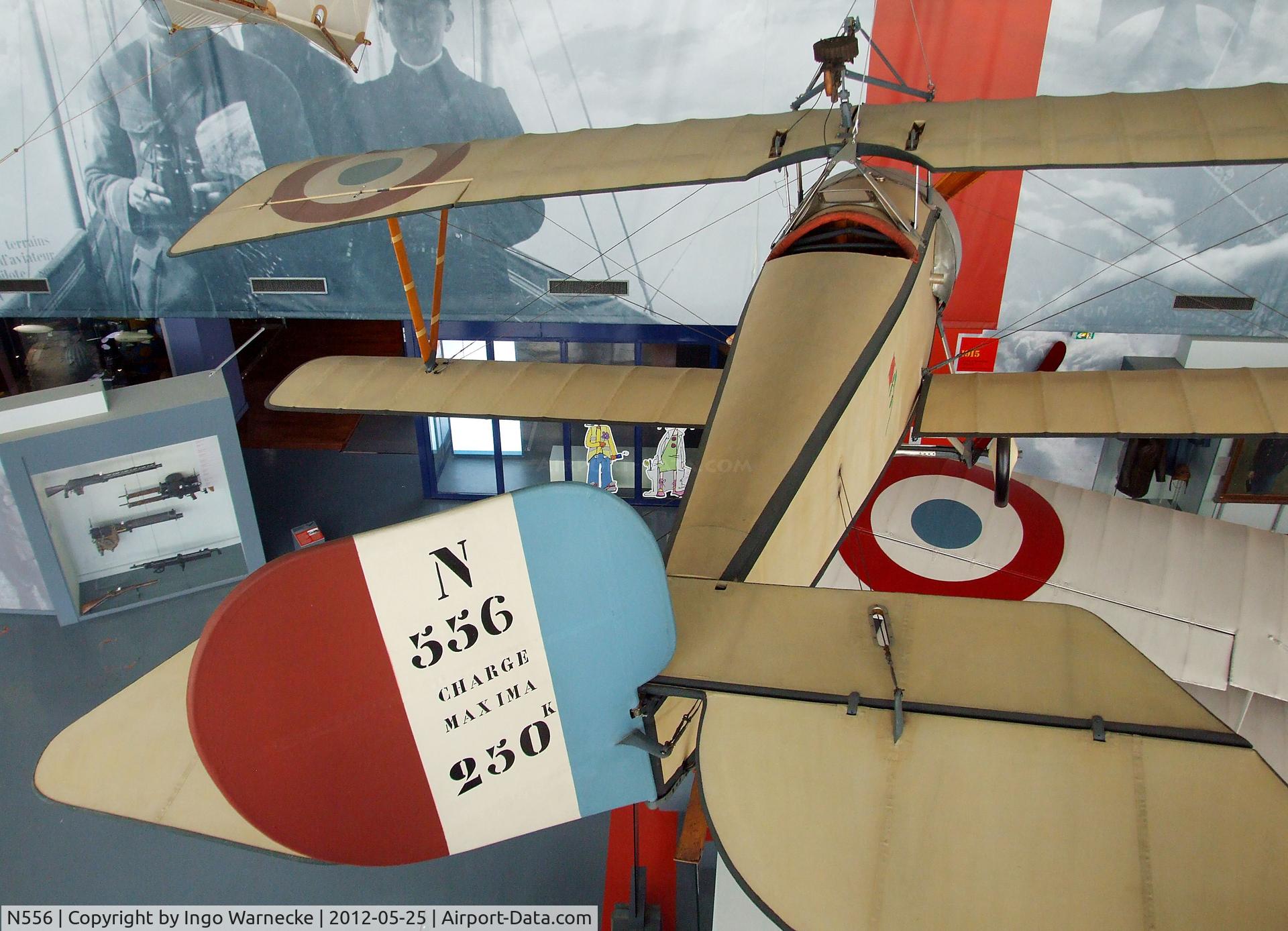 N556, 1916 Nieuport 11 Bebe C/N N556, Nieuport 11 'Bebe' at the Musee de l'Air, Paris/LeBourget 