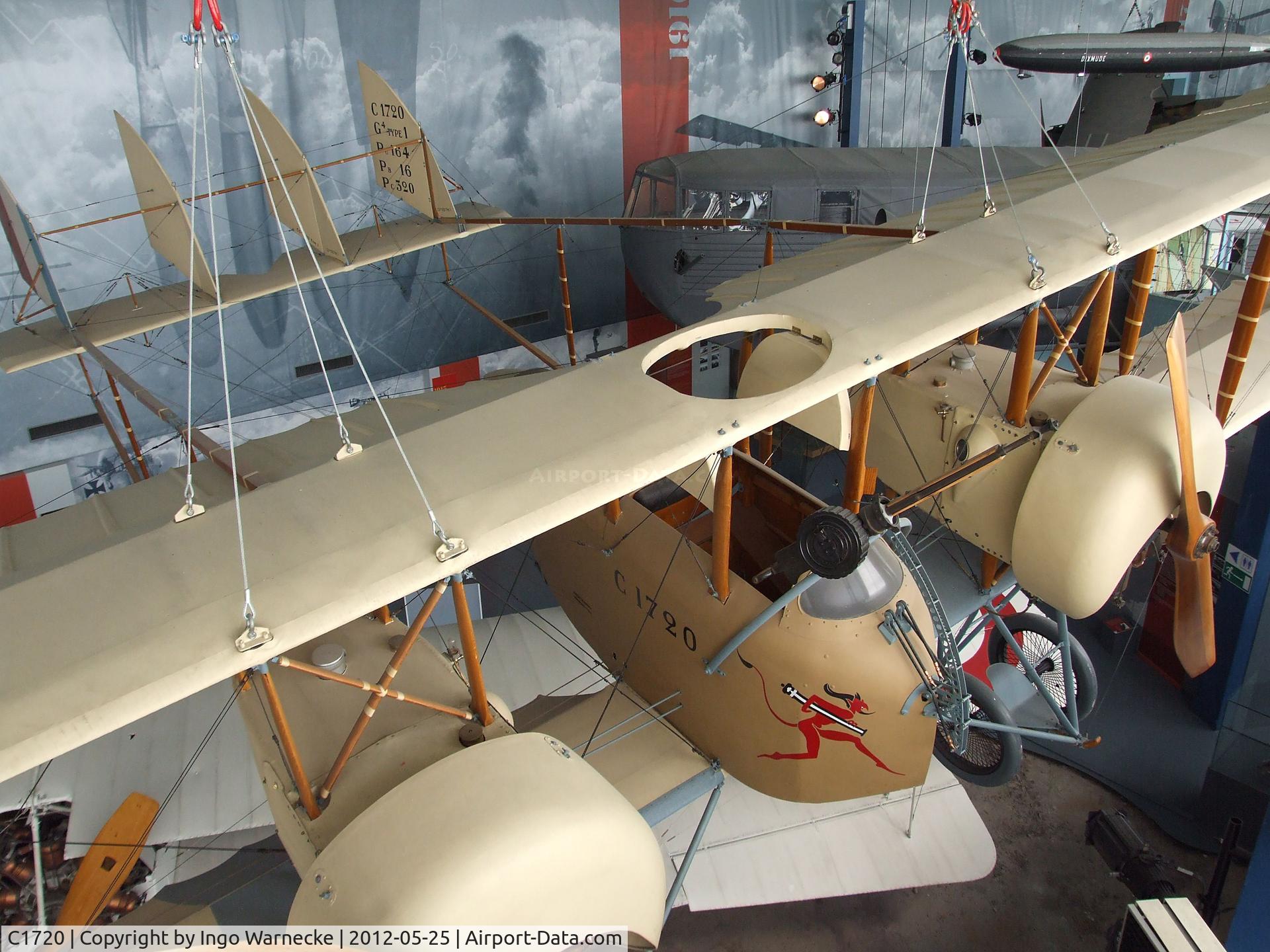 C1720, Caudron G.4 C/N Not found, Caudron G.4 at the Musee de l'Air, Paris/Le Bourget