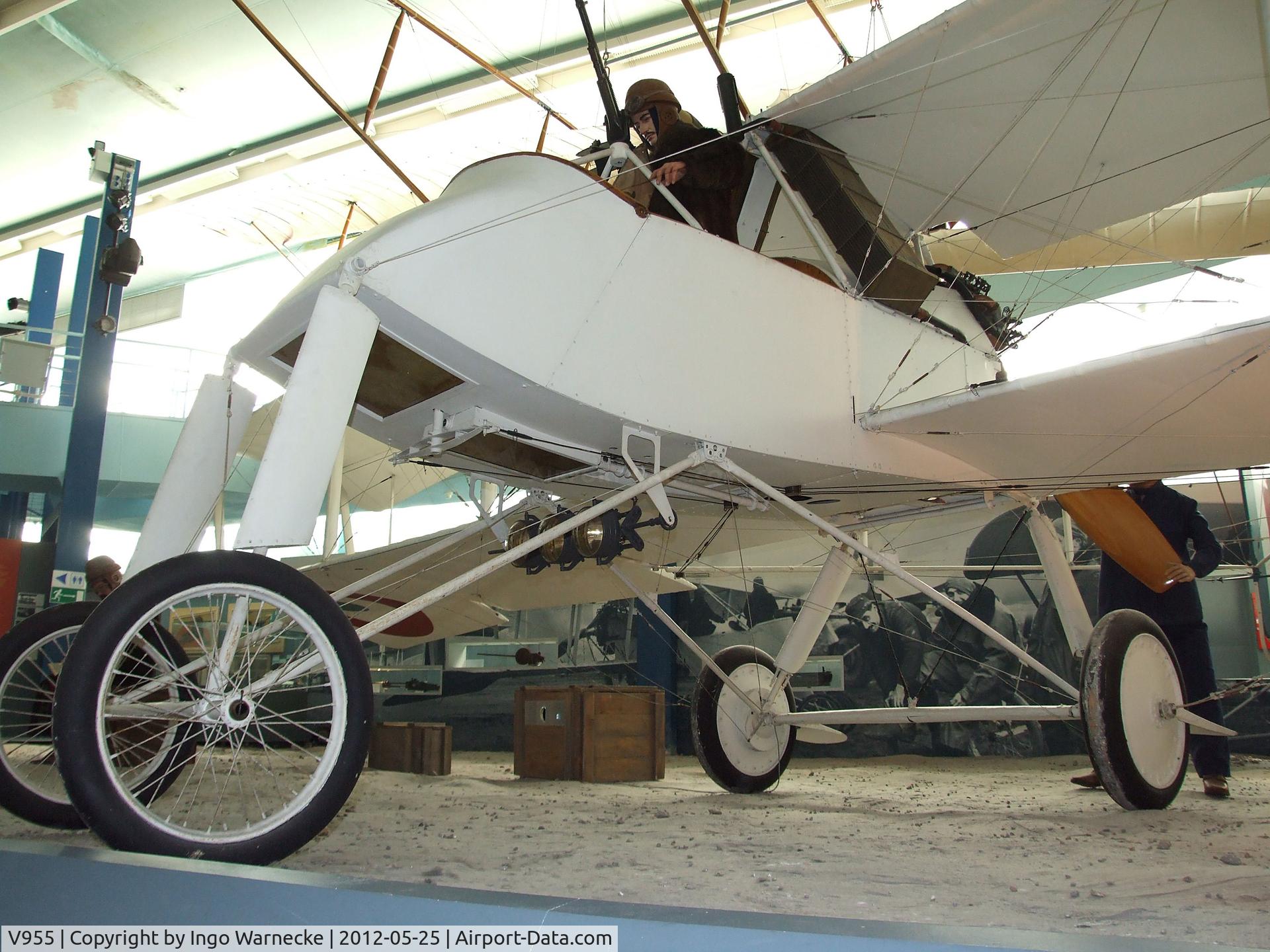 V955, 1915 Voisin LAS C/N Not found V955, Voisin LAS / LA.5 at the Musee de l'Air, Paris/Le Bourget