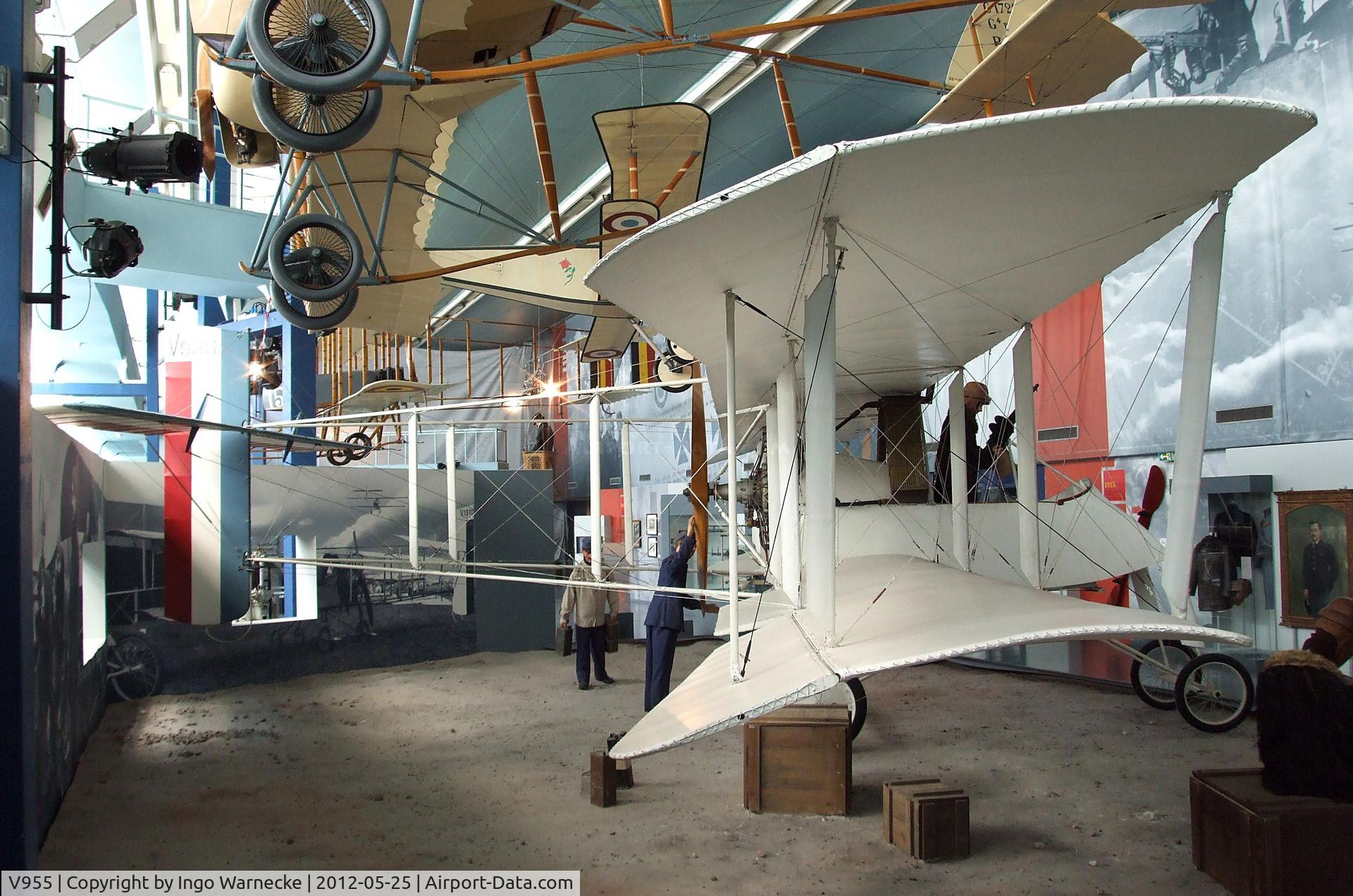 V955, 1915 Voisin LAS C/N Not found V955, Voisin LAS / LA.5 at the Musee de l'Air, Paris/Le Bourget