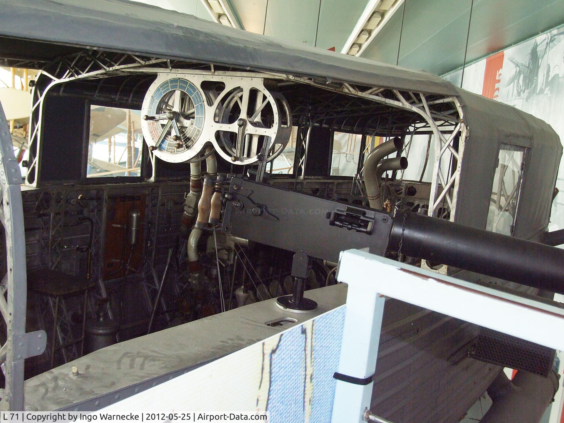L 71, 1918 Zeppelin LZ 113 C/N LZ 113, Zeppelin LZ 113 (aft nacelle only) at the Musee de l'Air, Paris/Le Bourget  #i