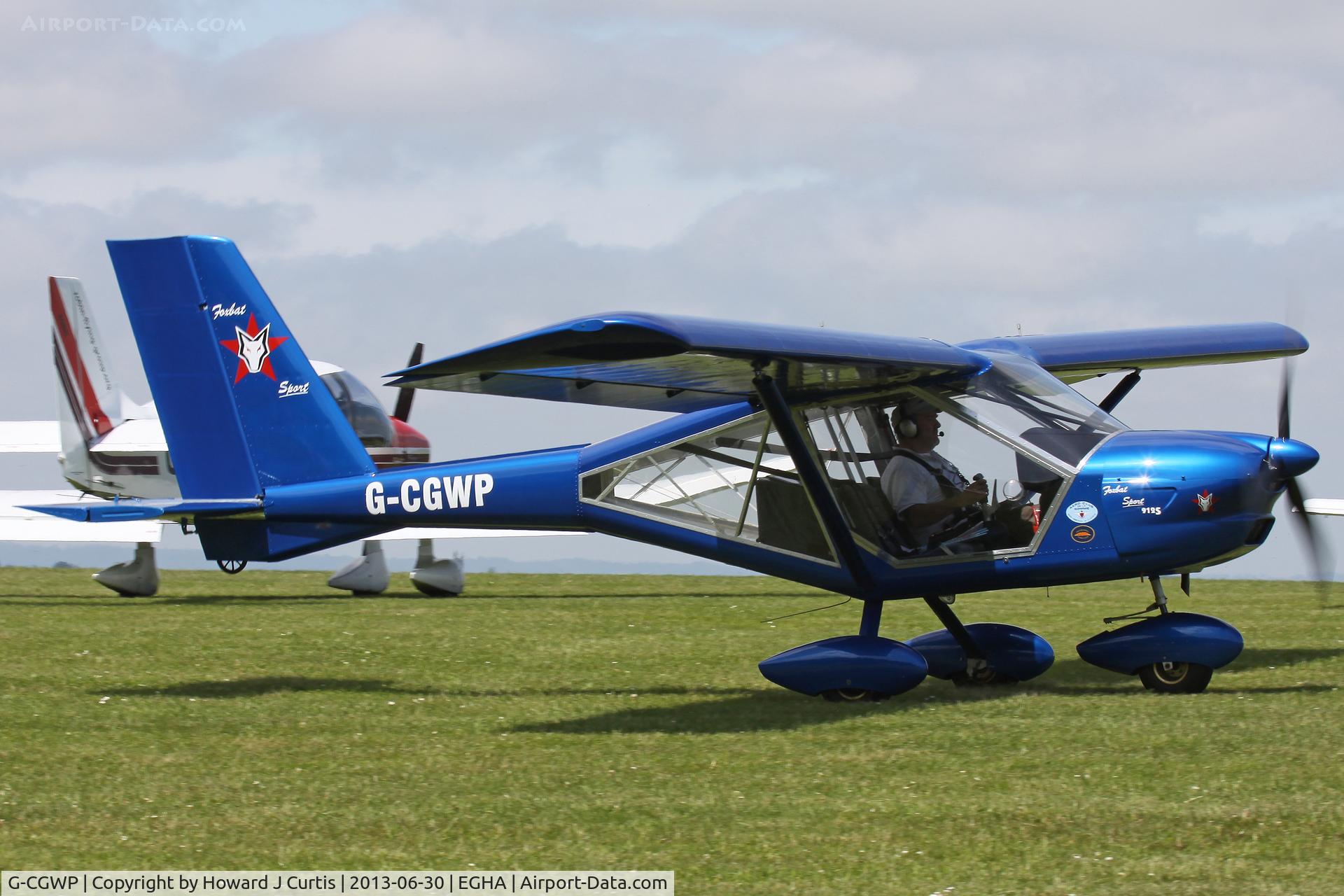 G-CGWP, 2011 Aeroprakt A-22L Foxbat C/N LAA 317A-15070, Privately owned, at the Pooley's Day Fly-In.