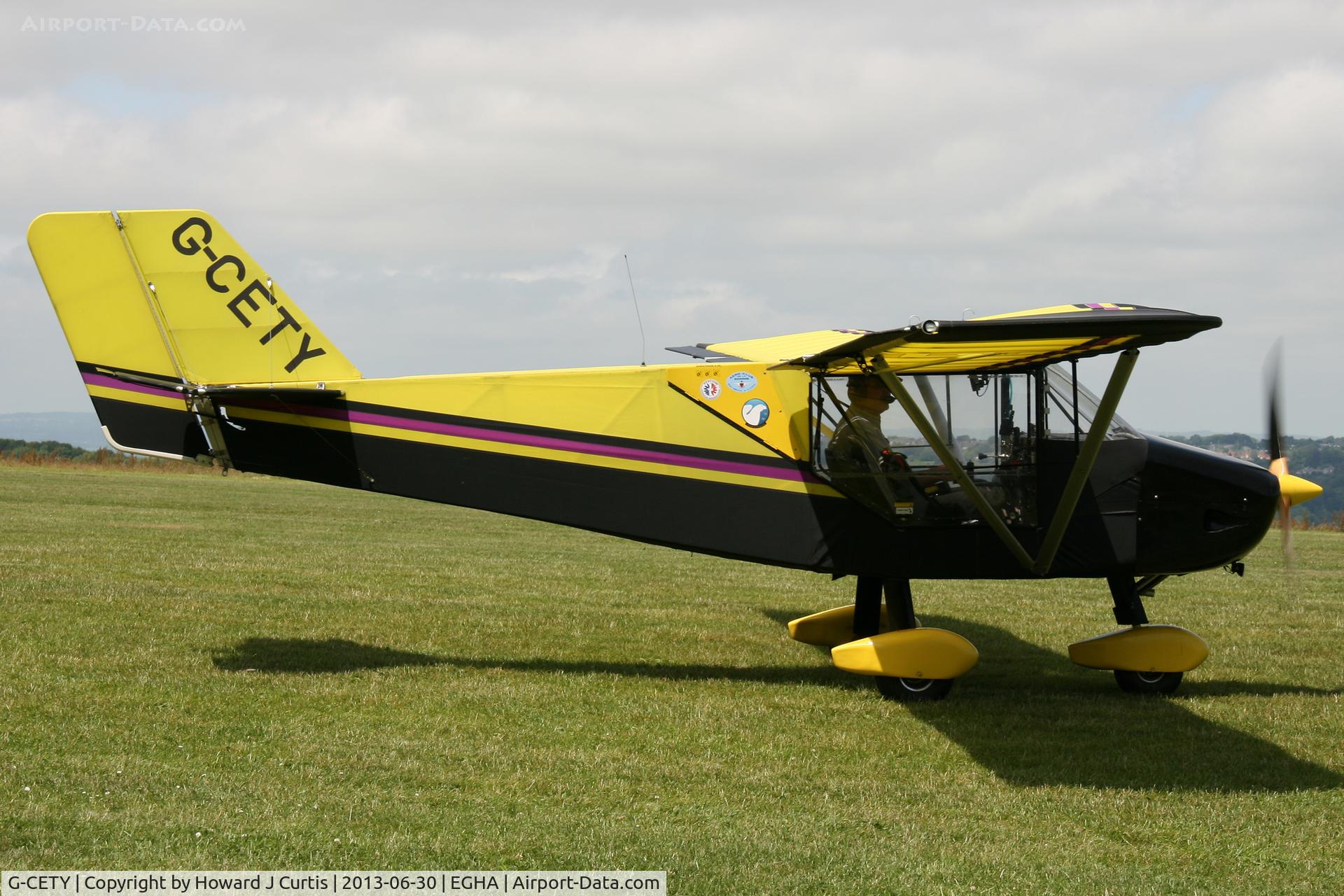G-CETY, 2010 Rans S-6ES Coyote II C/N PFA 204-14654, Privately owned, at the Pooley's Day Fly-In.