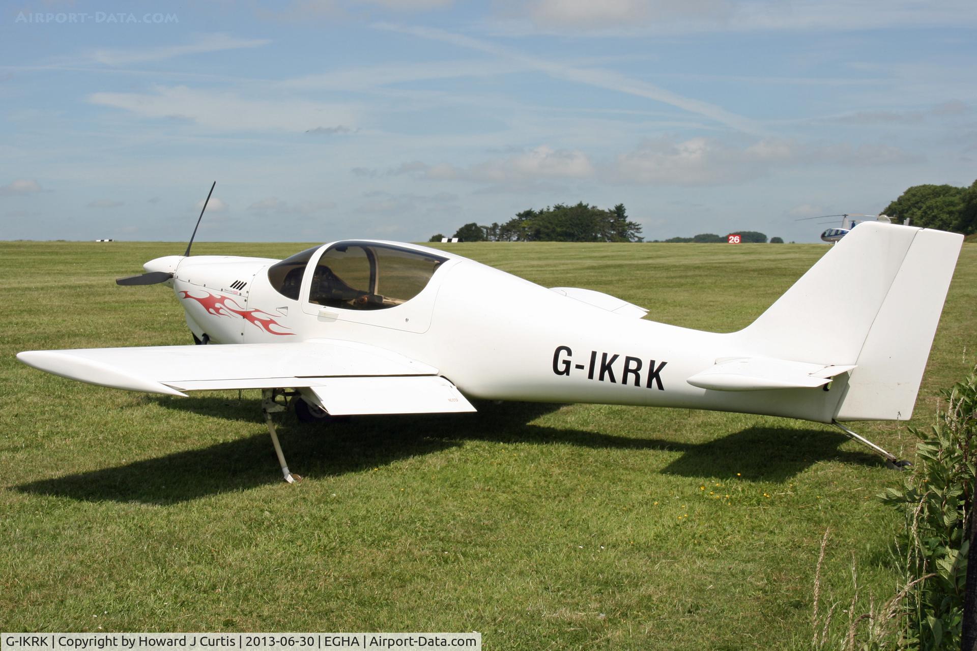 G-IKRK, 2002 Europa XS Monowheel C/N PFA 247-12903, Privately owned, at the Pooley's Day Fly-In.