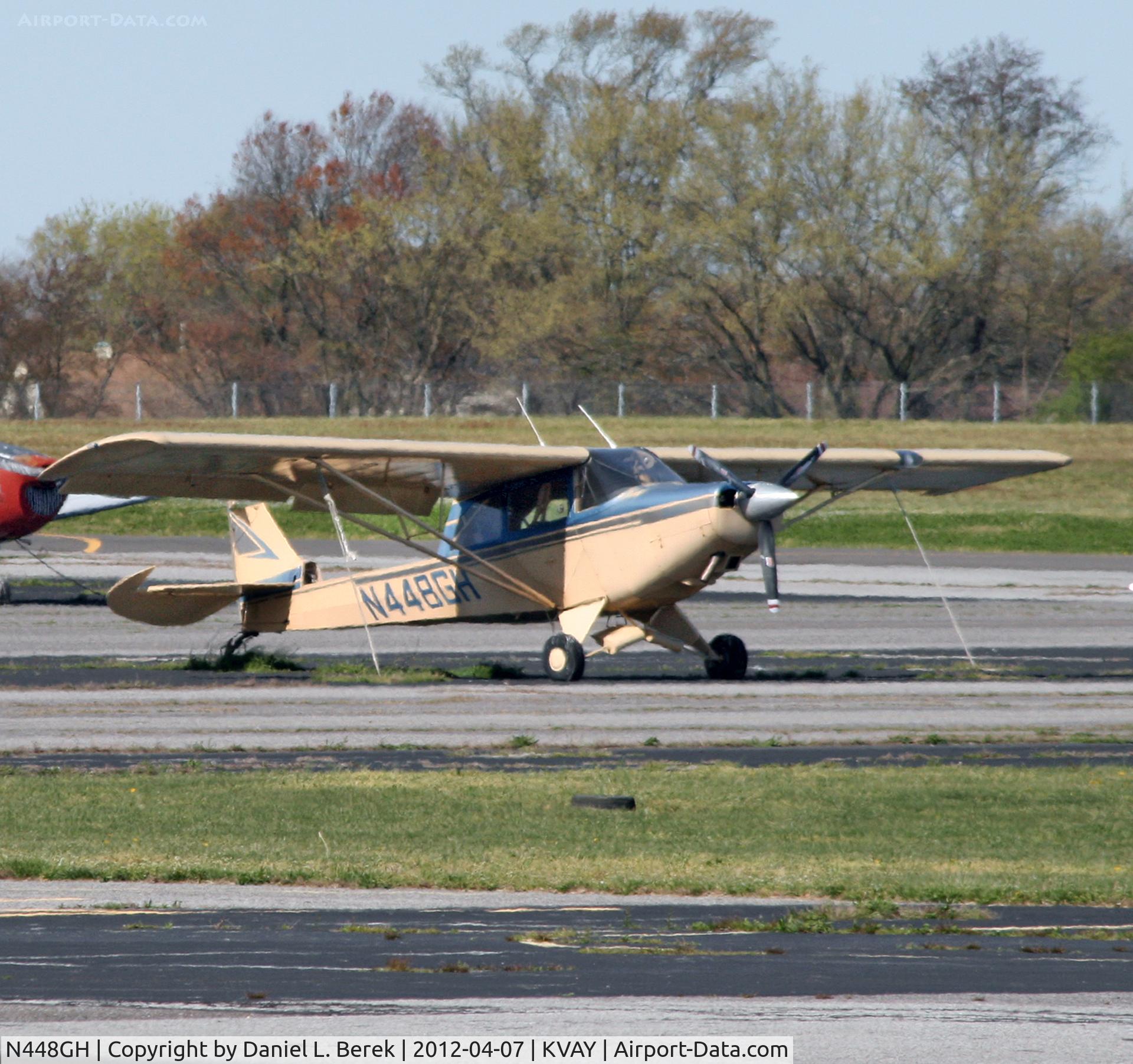 N448GH, Wag-Aero Sportsman 2+2 C/N 852, When I photographed this aircraft three years ago, she was in much better condition....