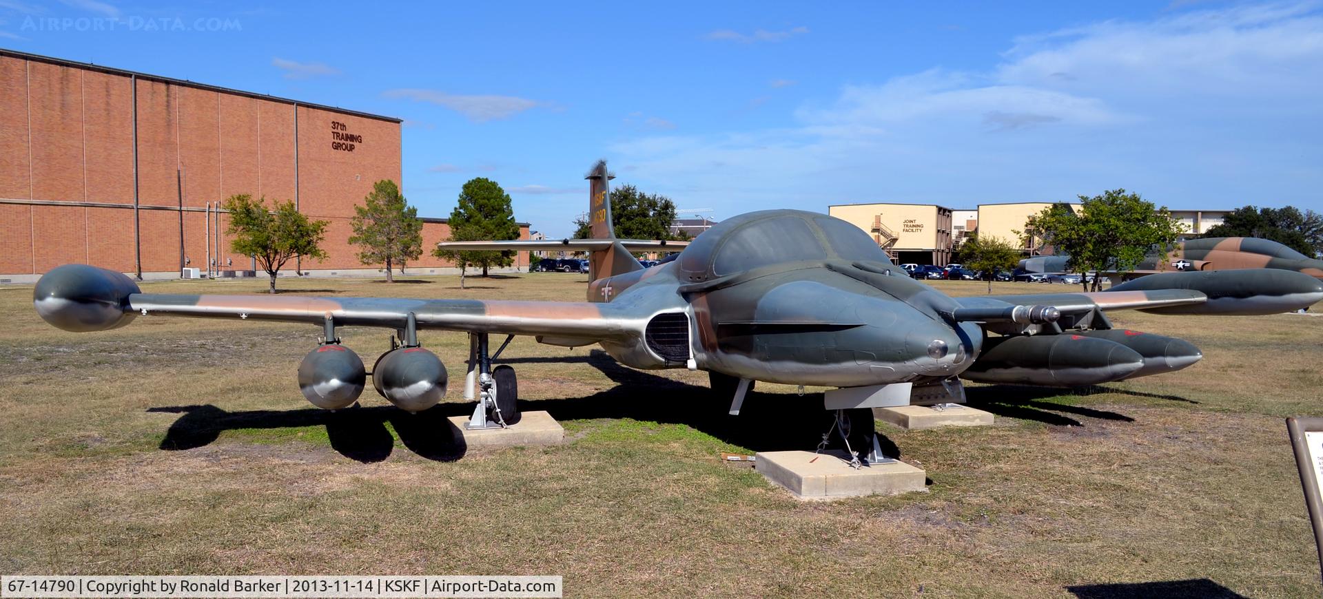 67-14790, 1967 Cessna A-37B Dragonfly C/N 43015, A-37B shown as 14790 LMTC