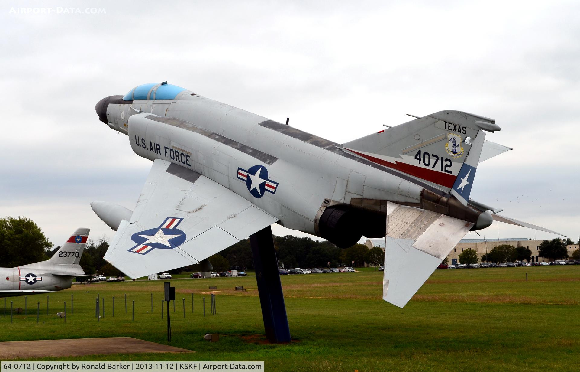 64-0712, 1964 McDonnell F-4C Phantom II C/N 969, Camp Mabry, TX