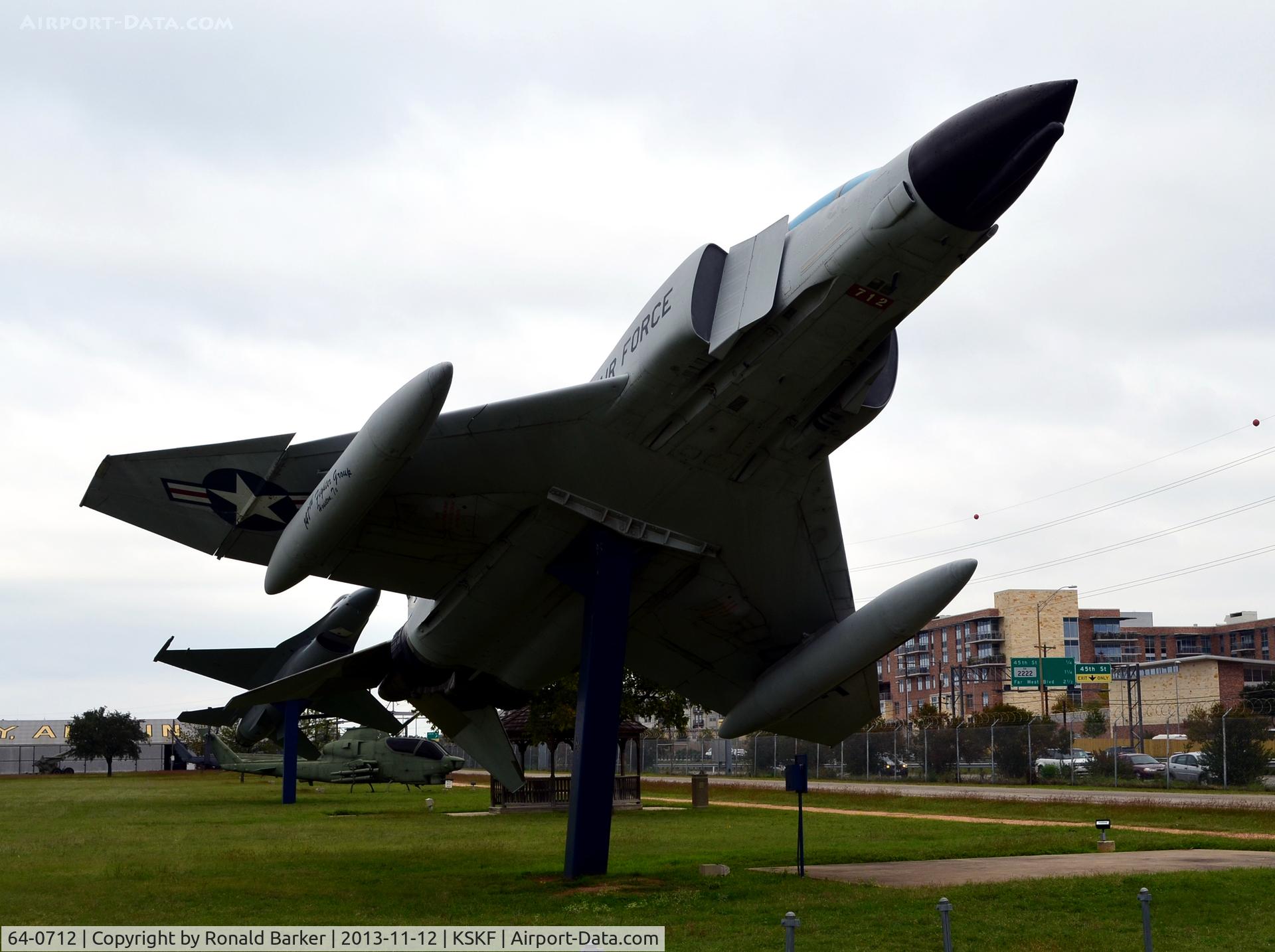 64-0712, 1964 McDonnell F-4C Phantom II C/N 969, Camp Mabry, TX