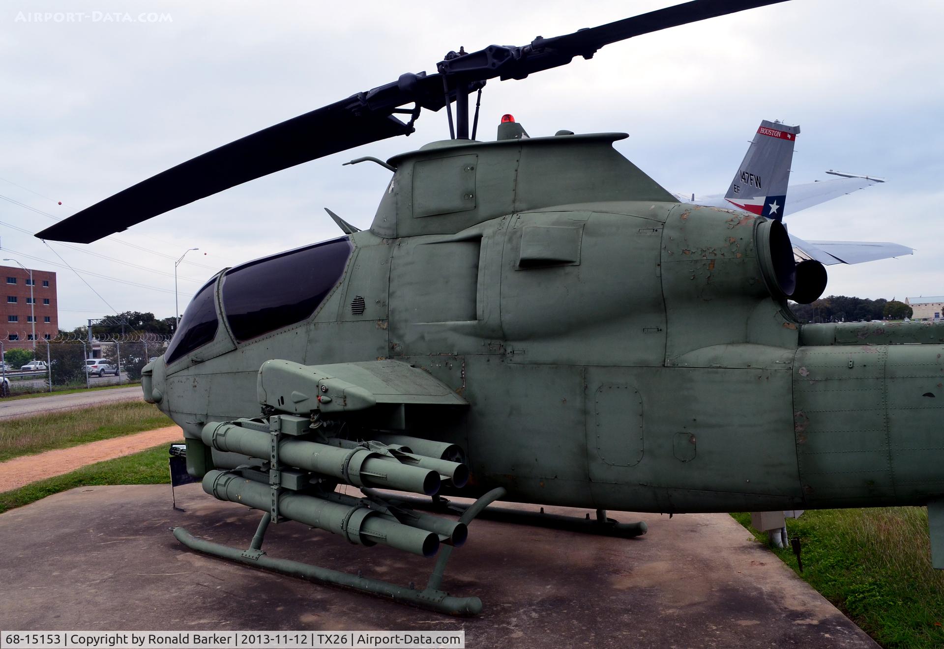 68-15153, 1968 Bell AH-1G Cobra C/N 20687, Camp Mabry, TX