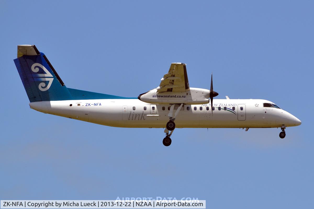 ZK-NFA, 2008 De Havilland Canada DHC-8-311 Dash 8 C/N 659, At Auckland
