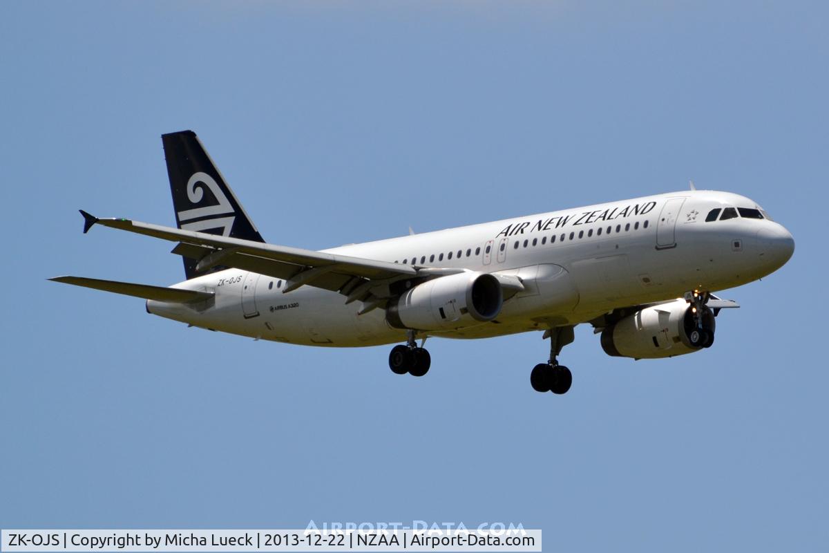 ZK-OJS, 2011 Airbus A320-232 C/N 4926, In new livery