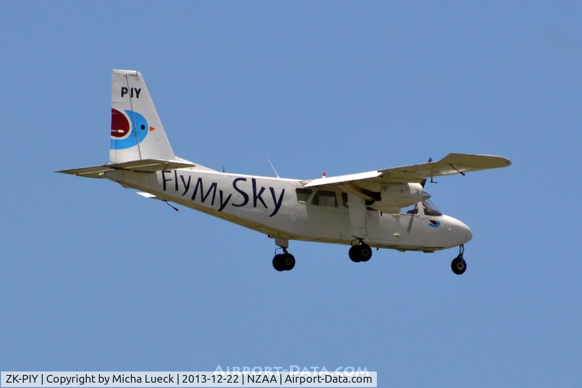 ZK-PIY, 1973 Britten-Norman BN-2A-20 Islander C/N 344, At Auckland