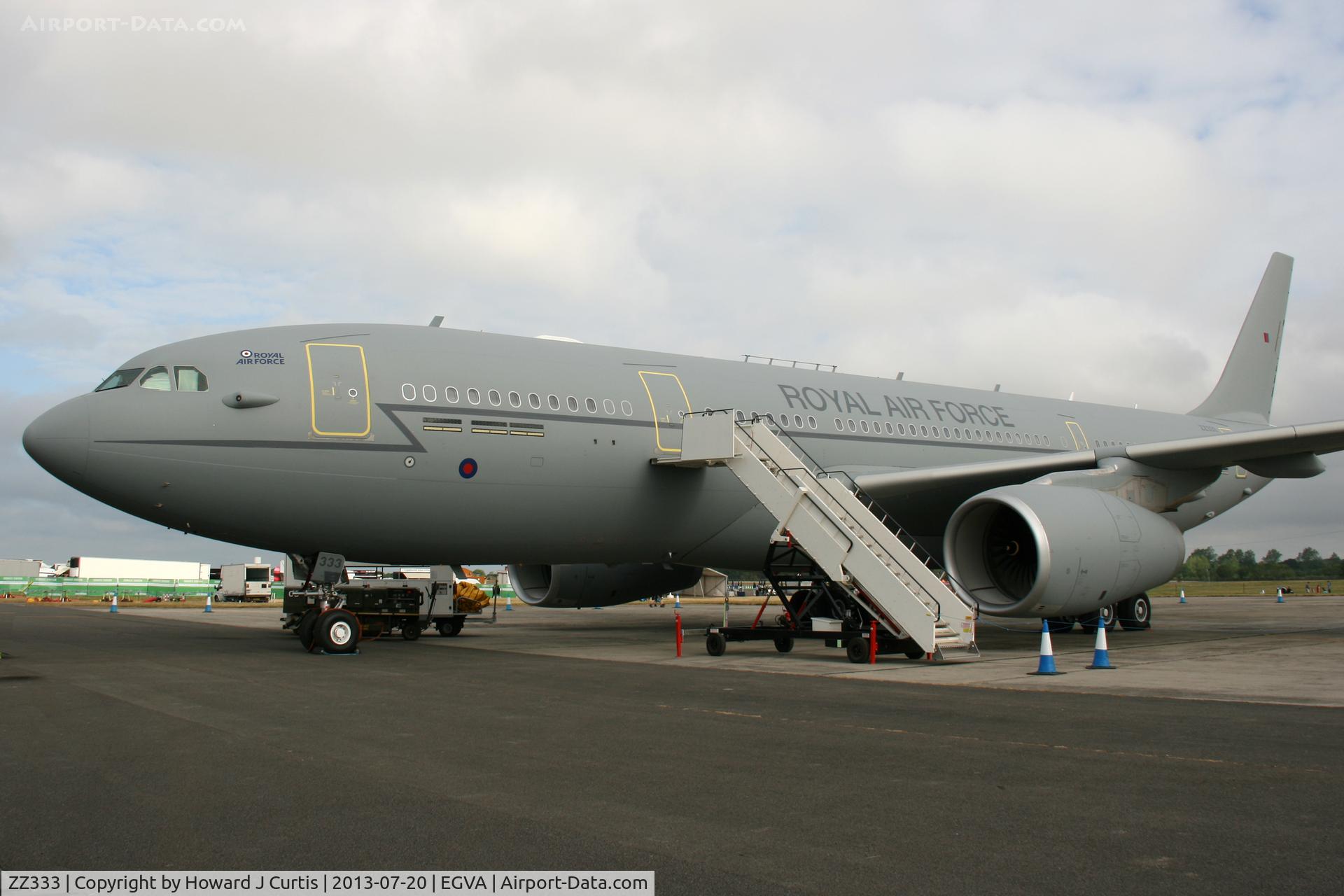 ZZ333, 2012 Airbus KC3 Voyager (A330-243MRTT) C/N 1312, At the Royal International Air Tattoo 2013.