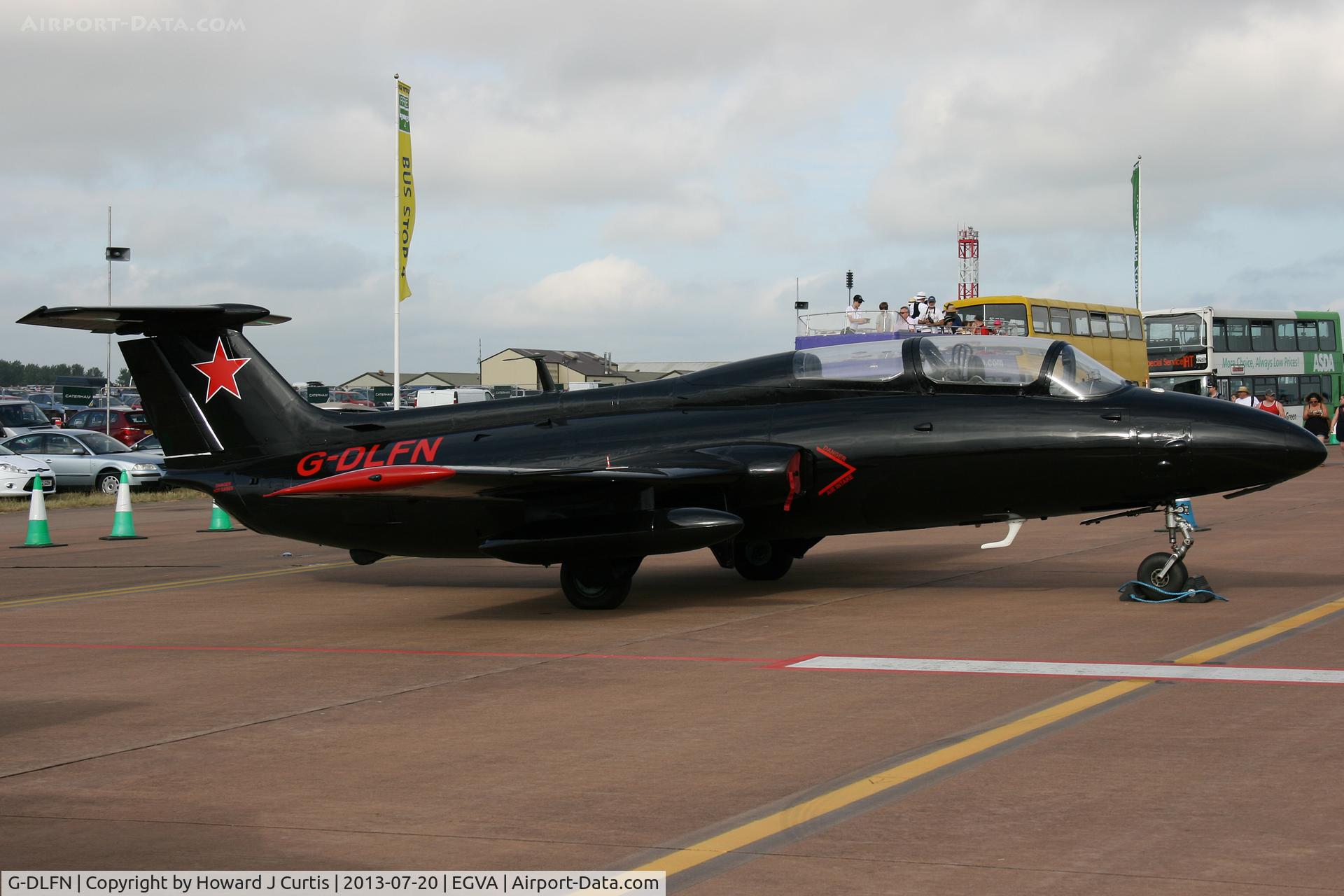 G-DLFN, 1972 Aero L-29 Delfin C/N 294872, At the Royal International Air Tattoo 2013.