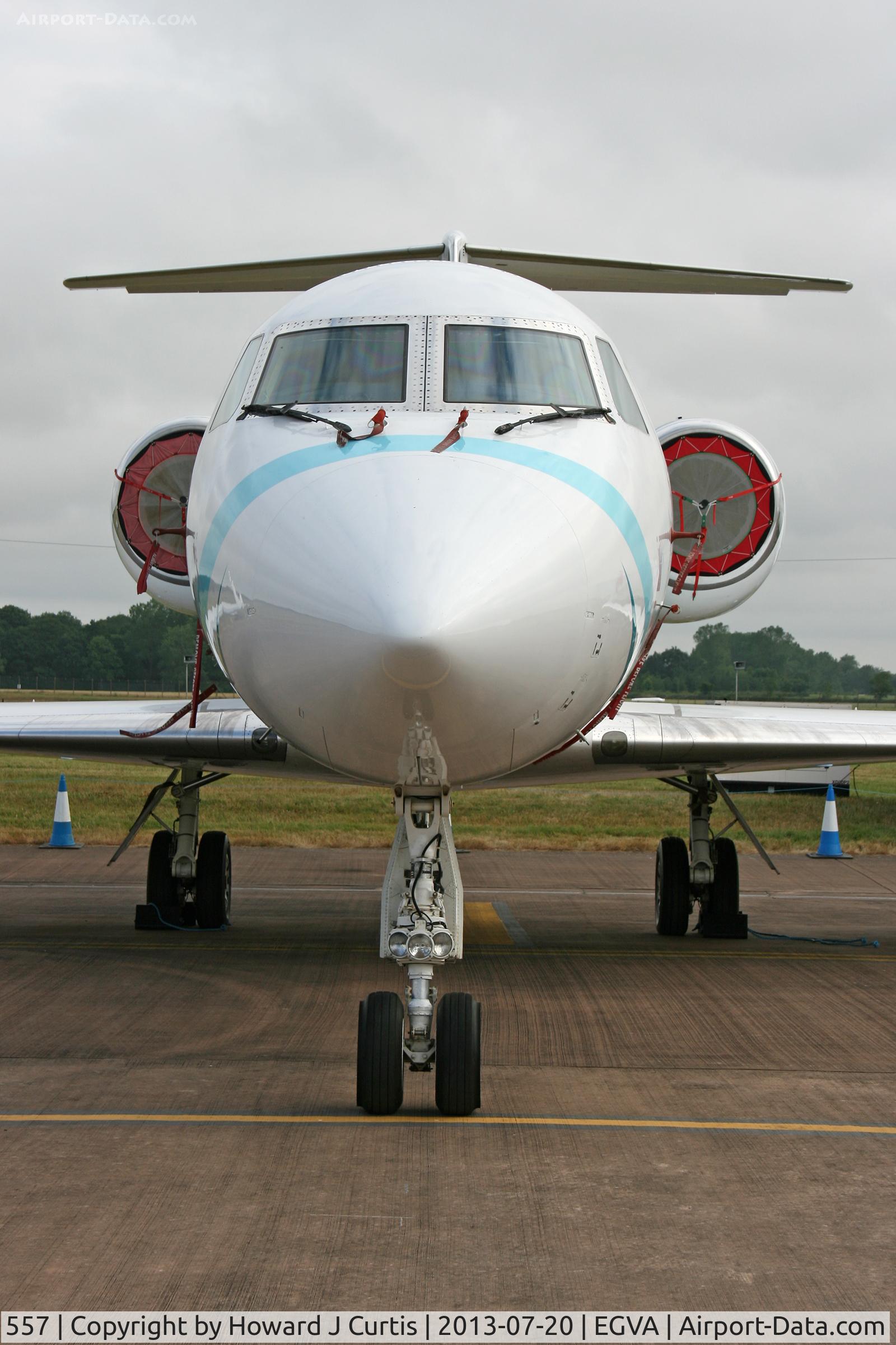 557, 1991 Gulfstream Aerospace Gulfstream IV C/N 1168, RAFO. At the Royal International Air Tattoo 2013.
