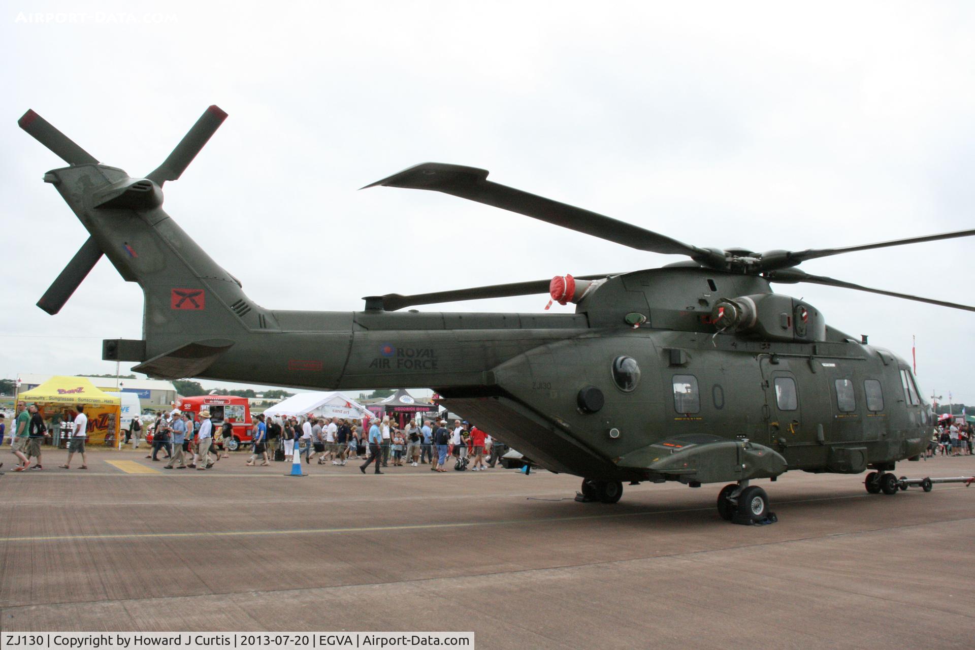 ZJ130, 2001 AgustaWestland Merlin HC3i (EH101) C/N 50169, At the Royal International Air Tattoo 2013.