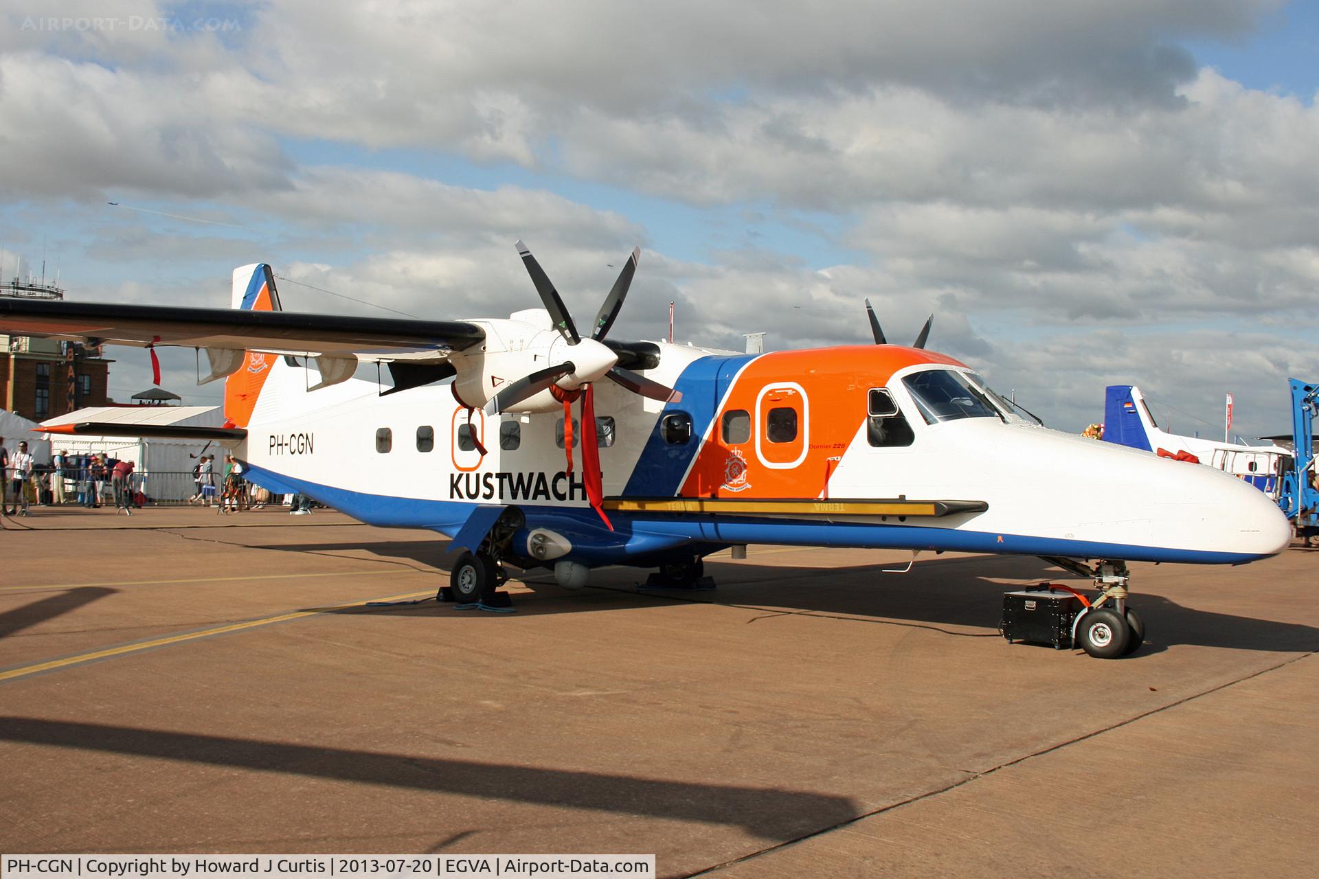 PH-CGN, 1990 Dornier 228-212 C/N 8181, At the Royal International Air Tattoo 2013.
