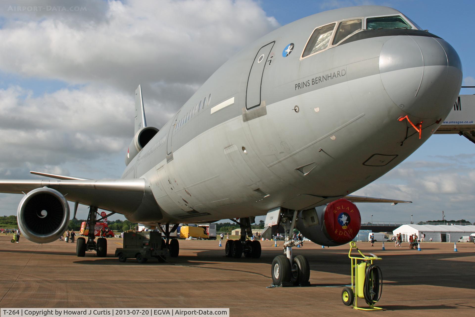 T-264, 1978 McDonnell Douglas KDC-10-30CF C/N 46985, At the Royal International Air Tattoo 2013.