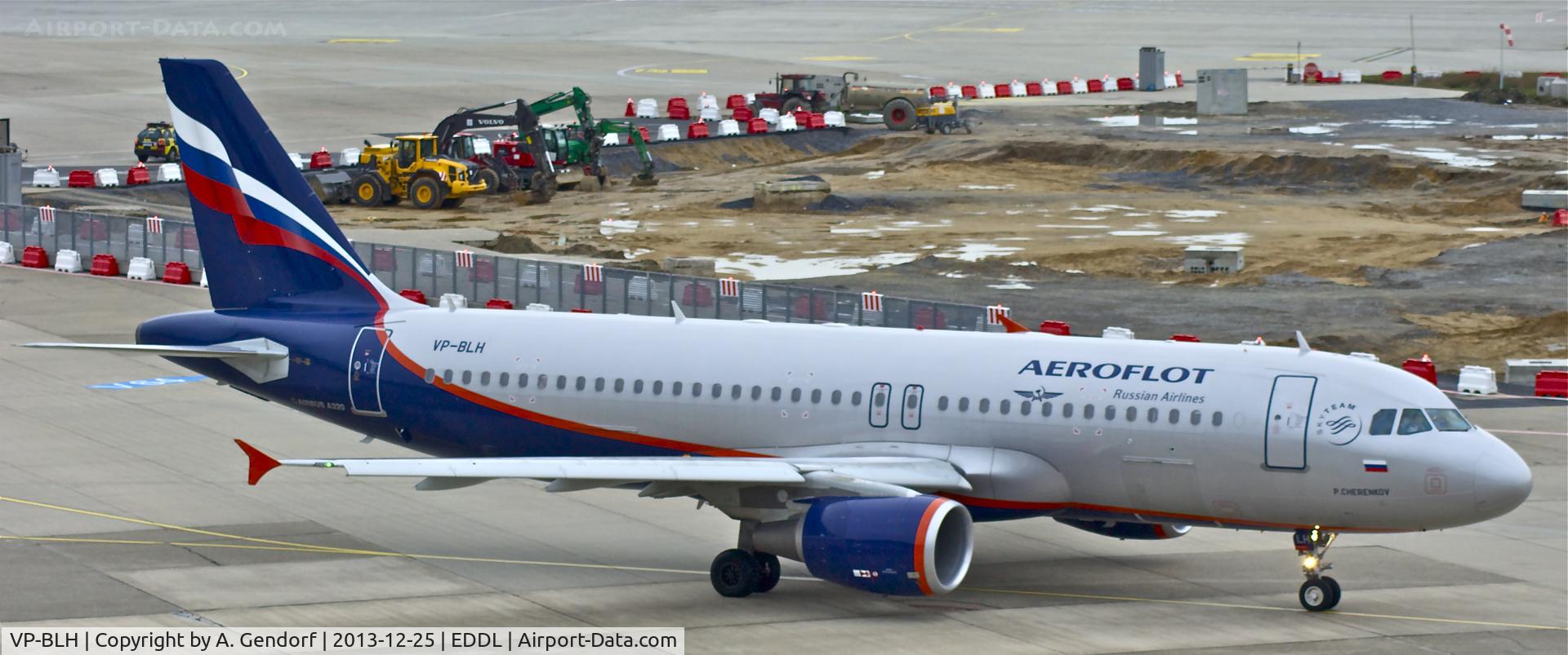 VP-BLH, 2013 Airbus A320-214 C/N 5565, Aeroflot, is here taxiing at Düsseldorf Int´l(EDDL)