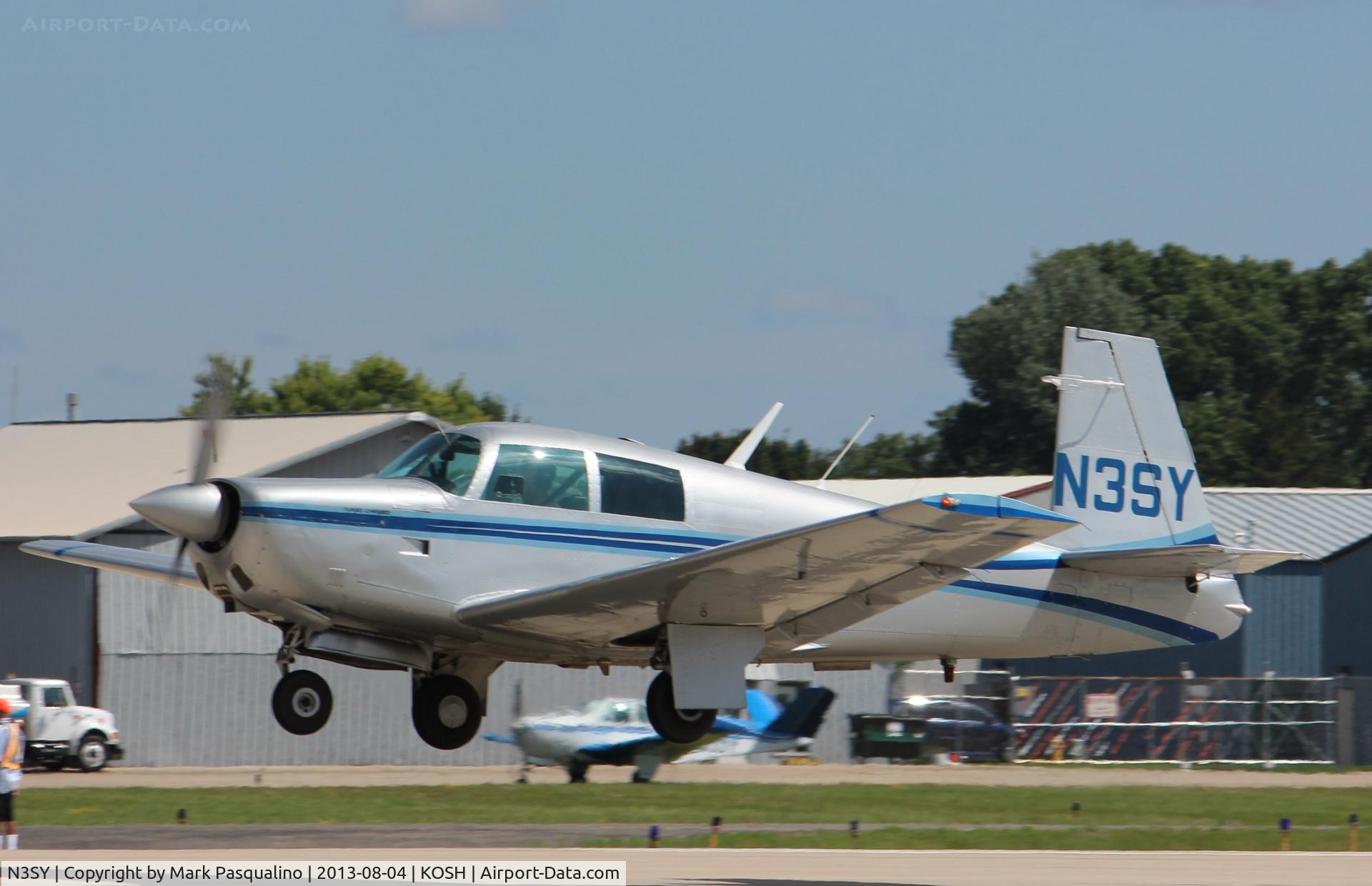 N3SY, 1967 Mooney M20E C/N 670016, Mooney M20E