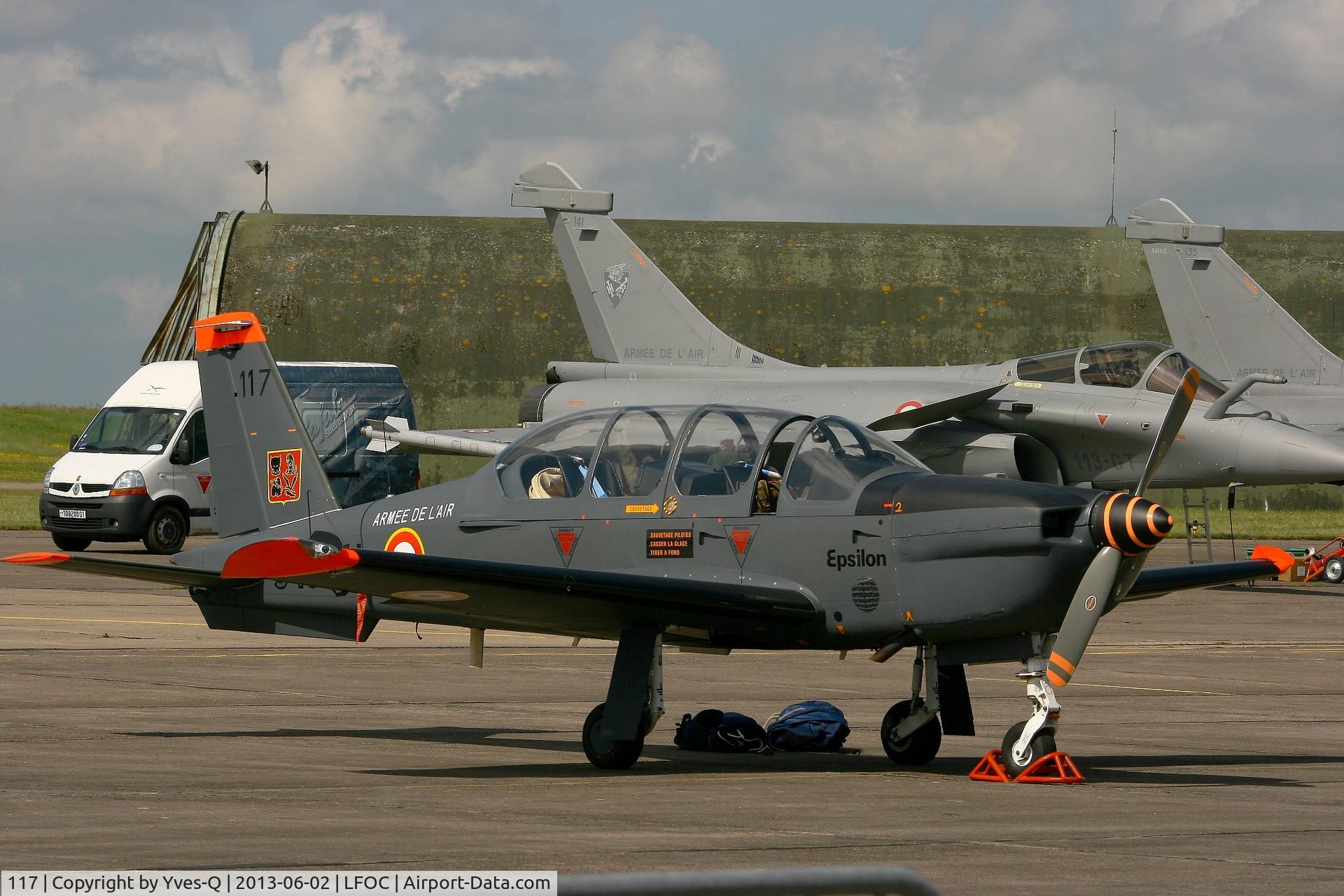 117, Socata TB-30 Epsilon C/N 117, Socata TB-30 Epsilon (315-YH), Static Display, Châteaudun Air Base 279 (LFOC)