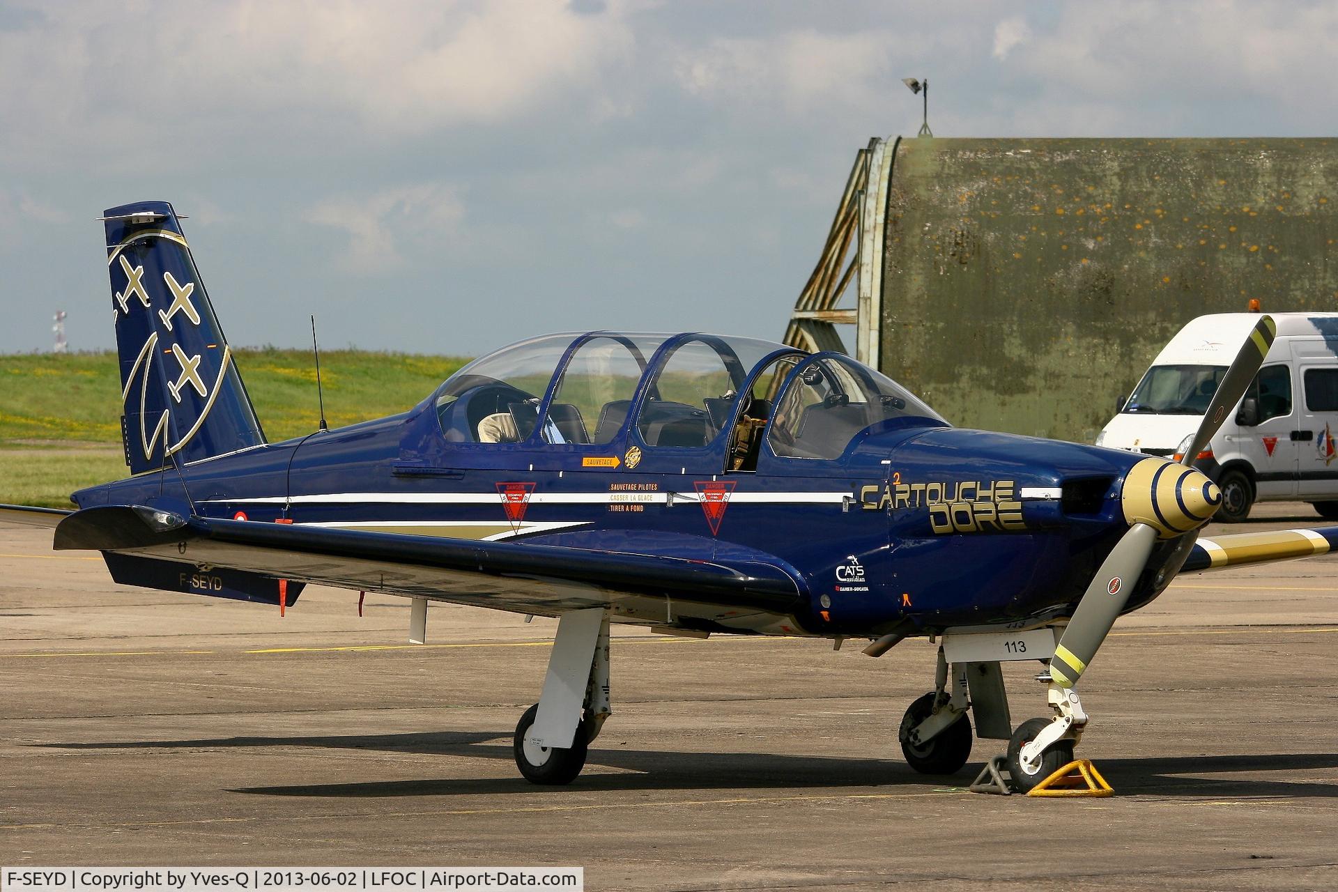 F-SEYD, Socata TB-30 Epsilon C/N 113, Socata TB30 Epsilon (F-SEYD), French Air Force Aerobatic Team Cartouche Doré, Châteaudun Air Base 279 (LFOC)