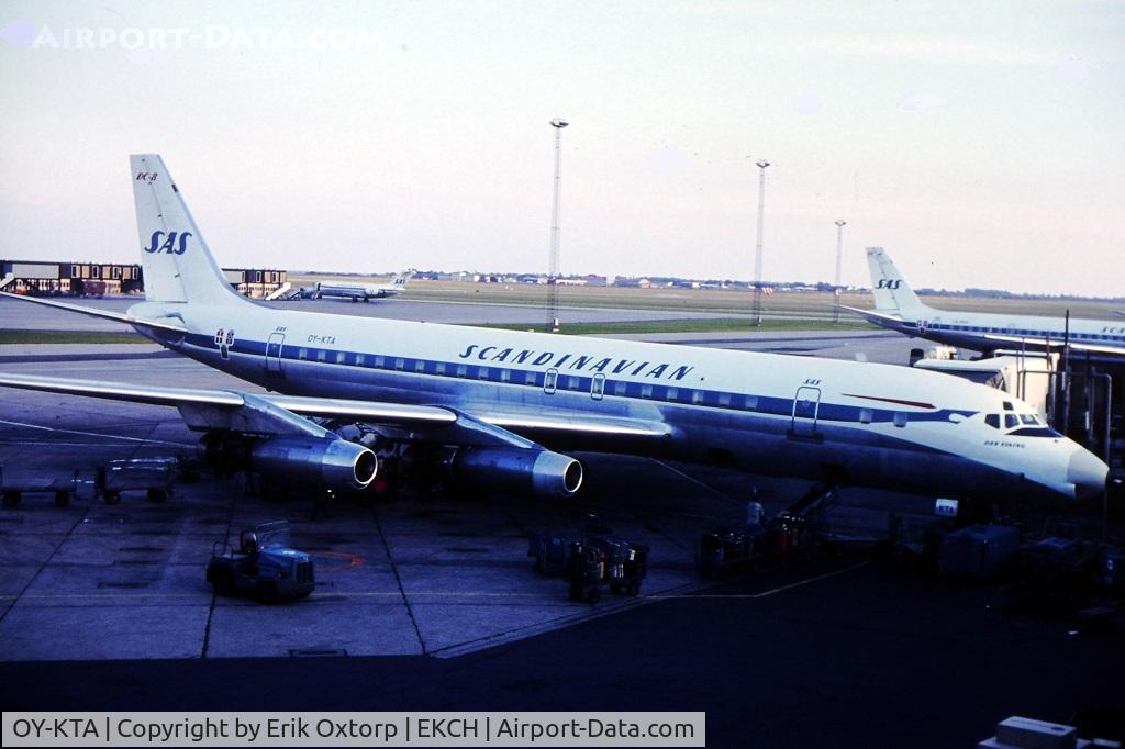 OY-KTA, 1960 Douglas DC-8-33 C/N 45384, OY-KTA in CPH